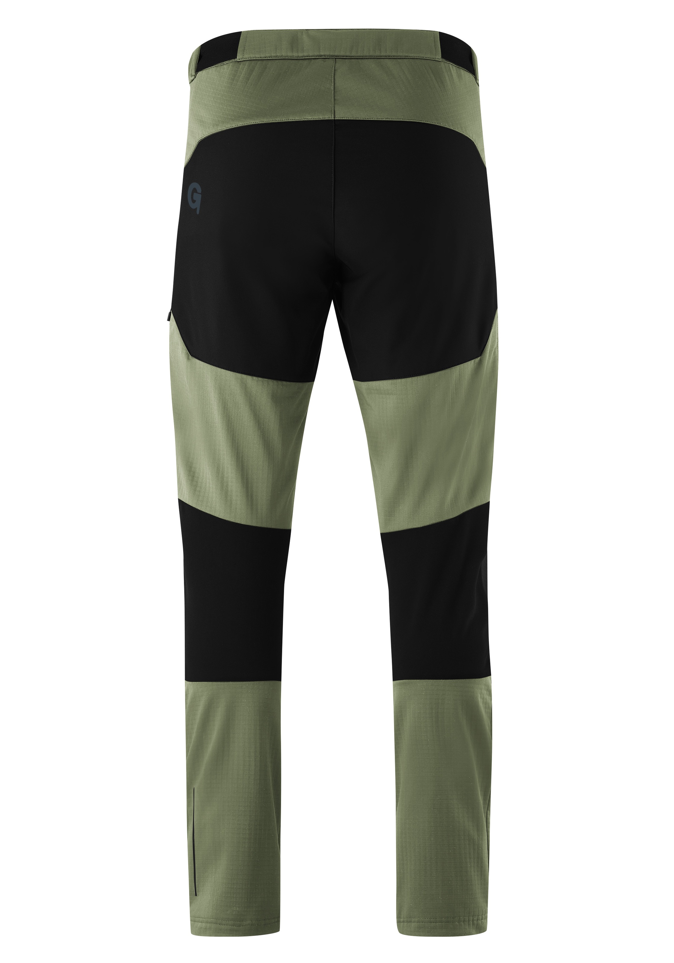 Gonso Pantalon de vélo »Trail Pants Softshell M«  Herren Softshell-Radhose, atmungsaktive MTB-Hose ohne Sitzpolster