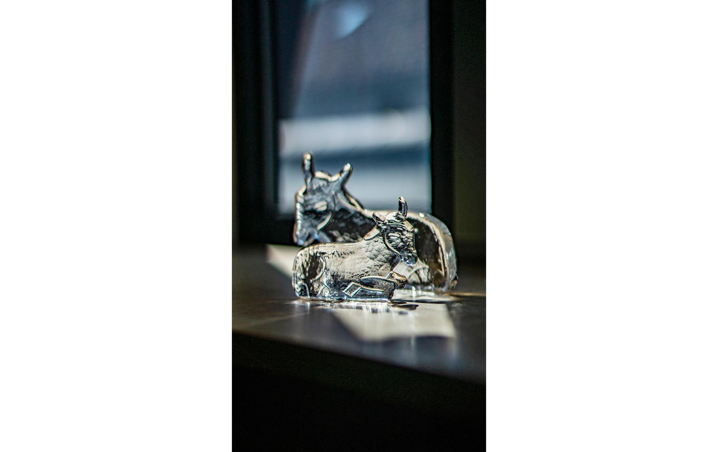 Glasi Hergiswil Krippenfigur »Ochse, klein«