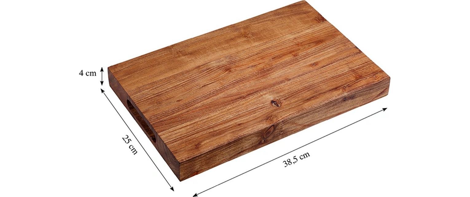 KESPER® Schneidebrett »Schneidebrett, Akazie, FSC« mit Griffmulden