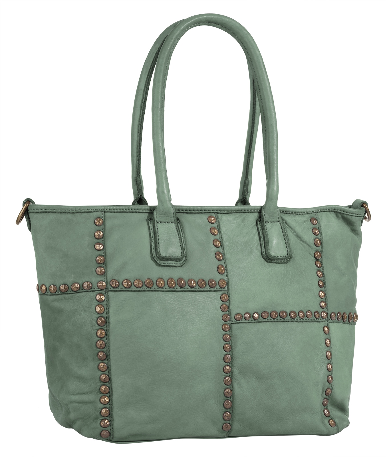 Samantha Look Shopper, echt Leder, Made in Italy