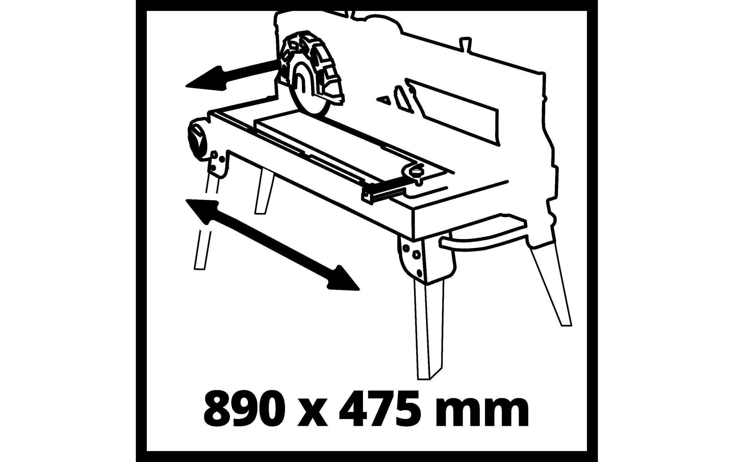 Einhell Fliesenschneidemaschine »Einhell TE-T«