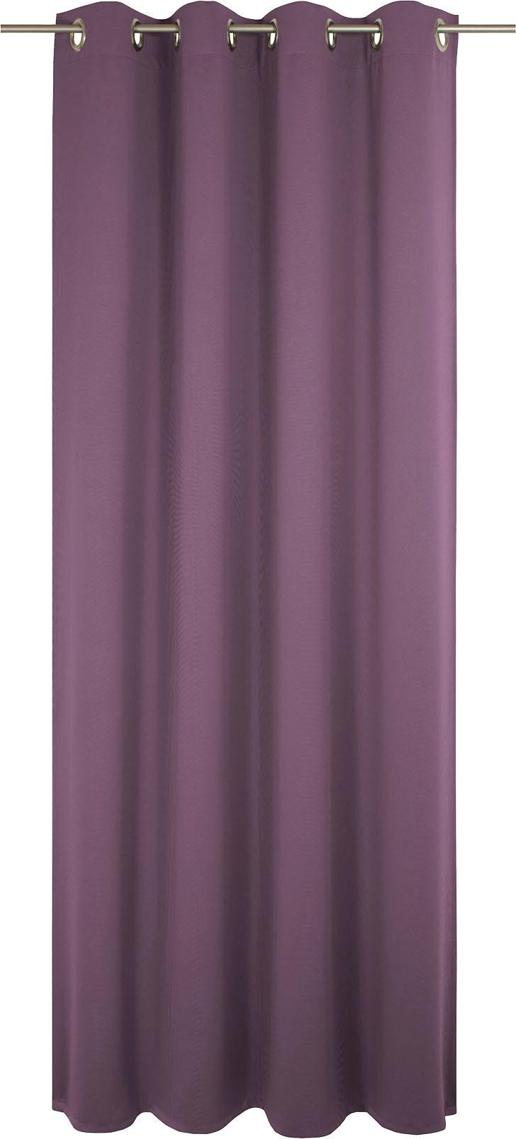 Image of Adam Vorhang "Uni Collection light" Ösen 1 Stk. tlg. aus 100% Bio-Baumwolle, Vorhang nach Wunschmass