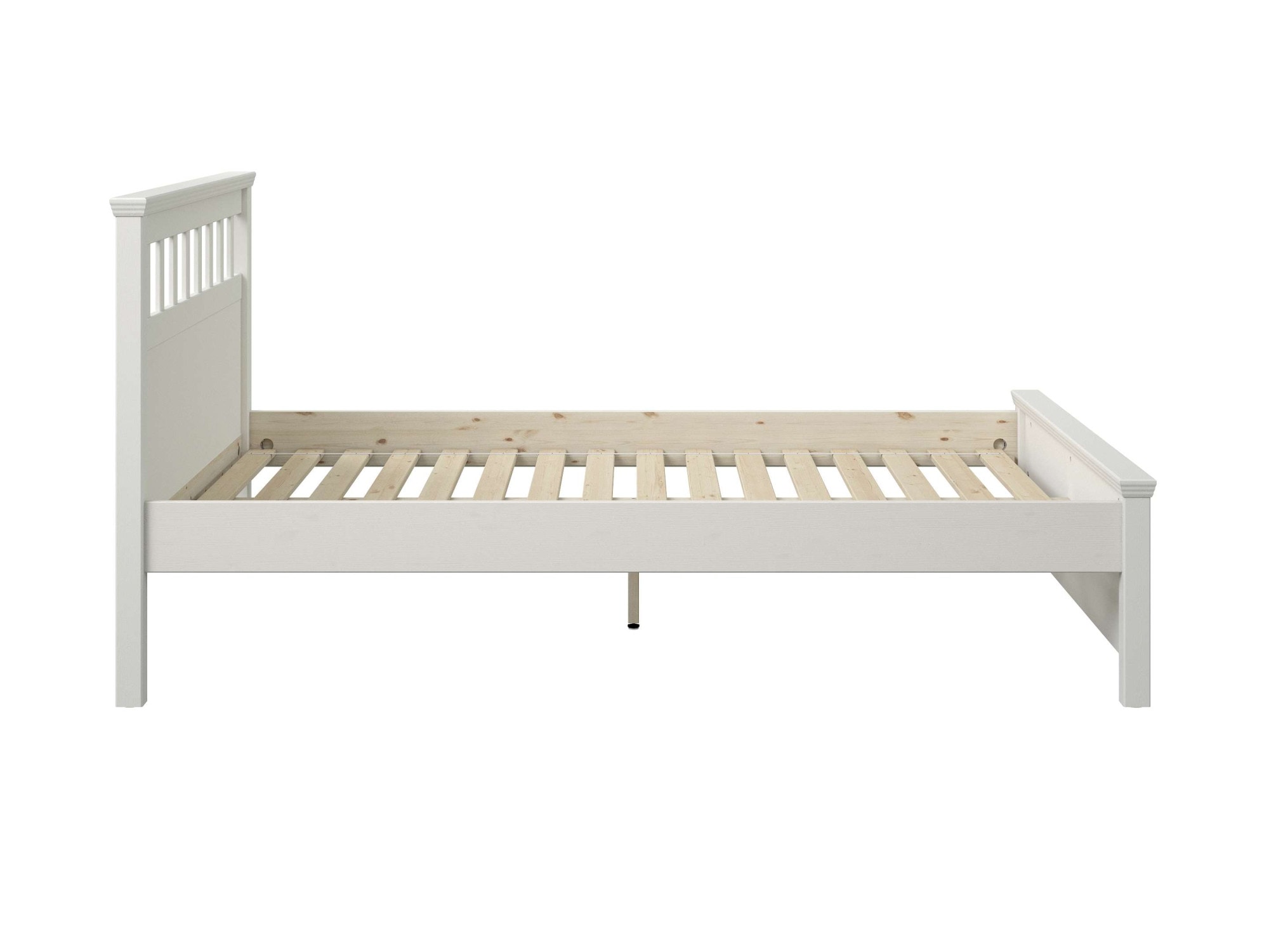 GOODproduct Lit »Tillian, Bettgestell, Doppelbett, Bettkasten optional, Made in EU« ,  aus massiver Kiefer in Kombination mit MDF, FSC®, inklusive Lattnerost