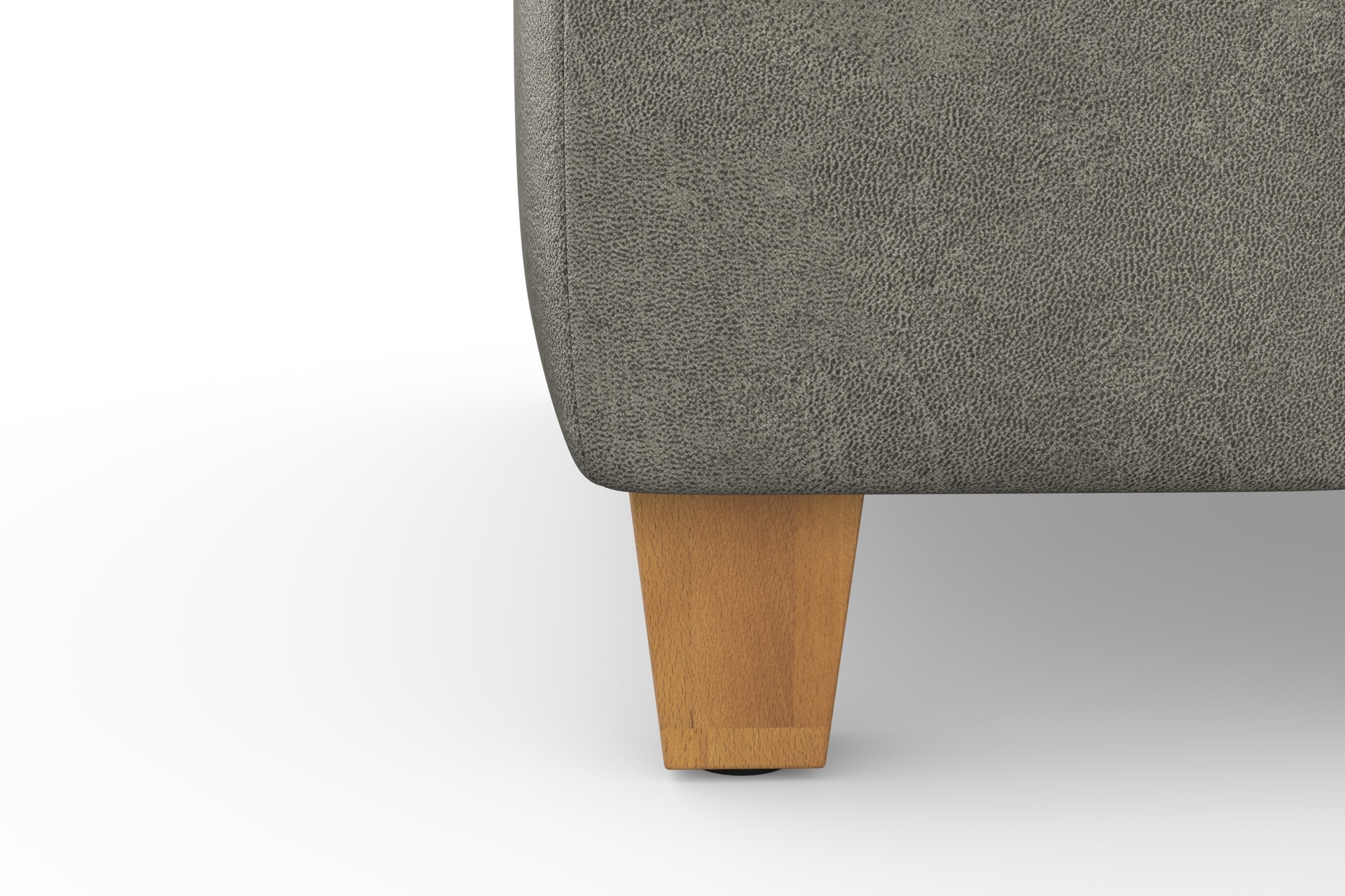 sit&more Ecksofa »Westham L-Form«, mit Recamiere, mit oder ohne Bettfunktion, Bettkasten, Füsse Eiche