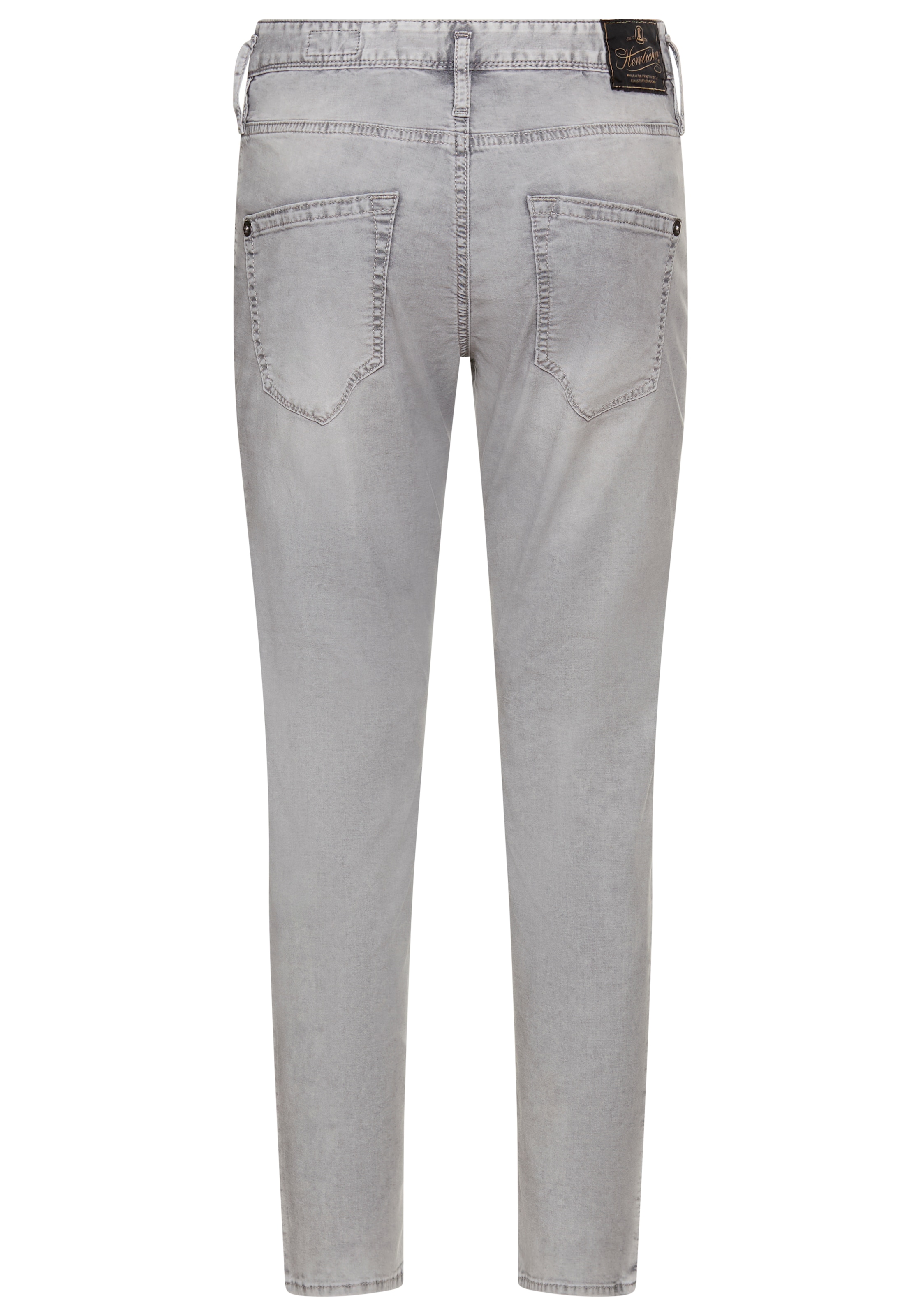 Herrlicher 5-Pocket-Jeans »Shyra Cropped Denim Grey Light Stretch«, in Cropped-Länge