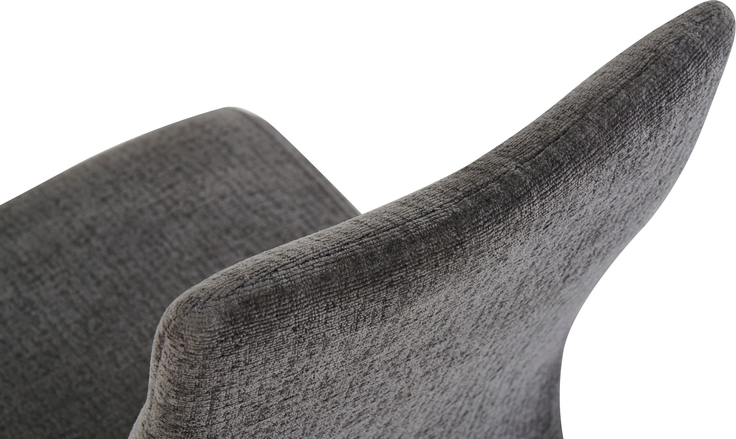 Home affaire Esszimmerstuhl »PICTOU, 2er Set, mit Metallgestell in matt schwarz« (Set) 2 Stk.in verschiedenen Farben, Belsatbarkeit pro Stuhl 120 kg, mit Armlehne