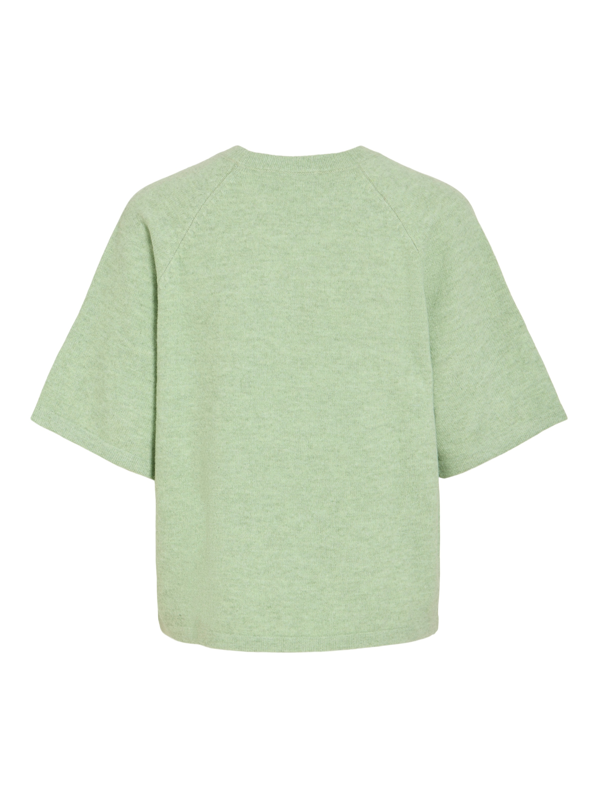 Vila Pull en tricot »VILIGA 2/4 O-NECK KNIT TOP - NOOS« mélange de matières, coupe décontractée