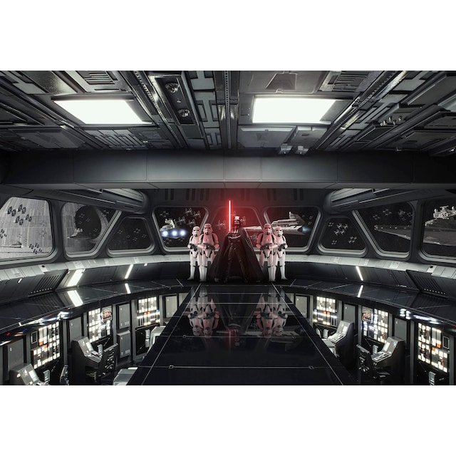 ✌ Komar Vliestapete »STAR WARS Destroyer Deck«, 400x260 cm (Breite x Höhe),  Kinderzimmer Acheter en ligne