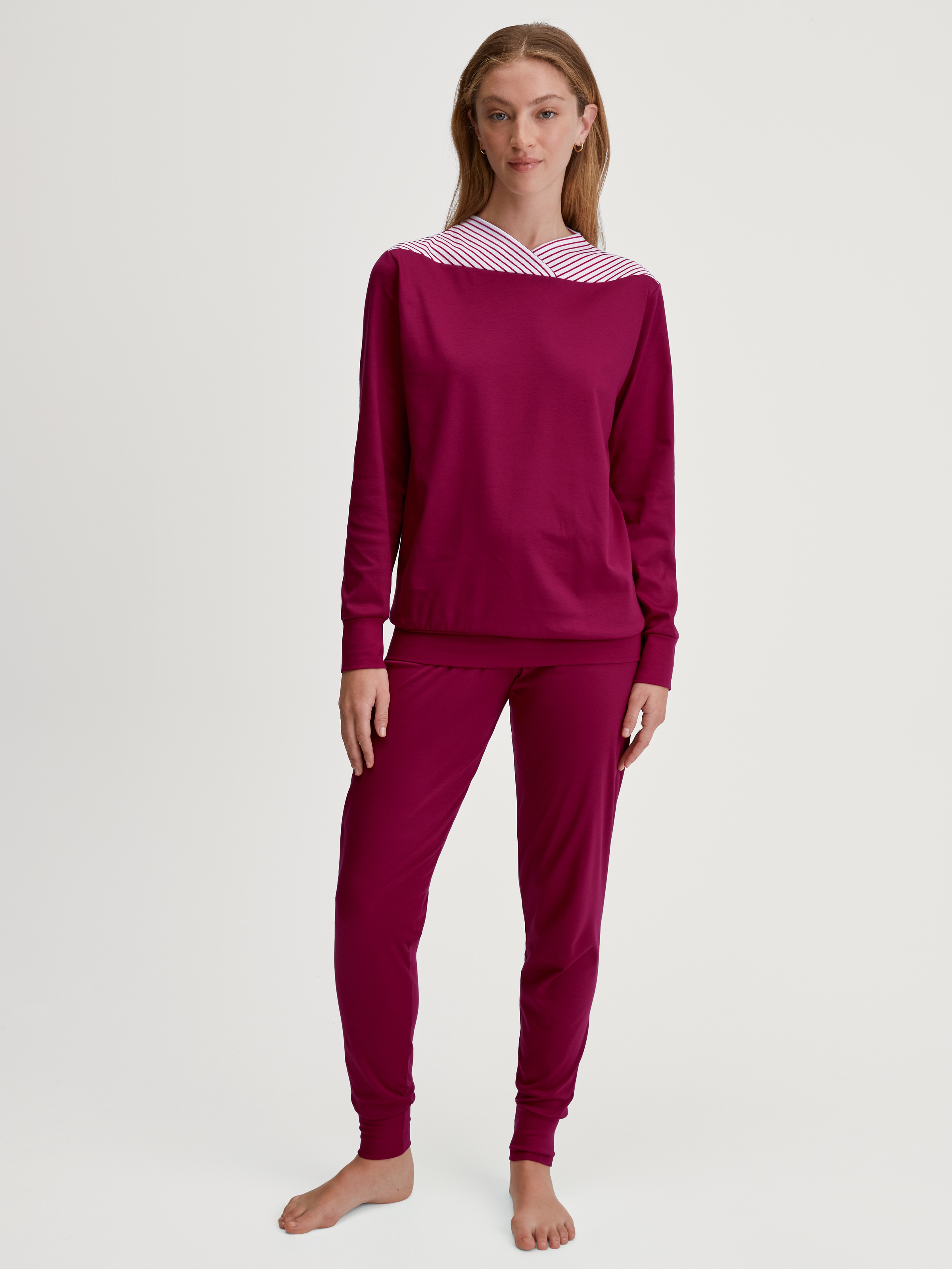 Image of CALIDA Schlafanzug "Soulmate" 2 tlg. Langarm, Pure Cotton, weich, bequem, Interlock-Qualität