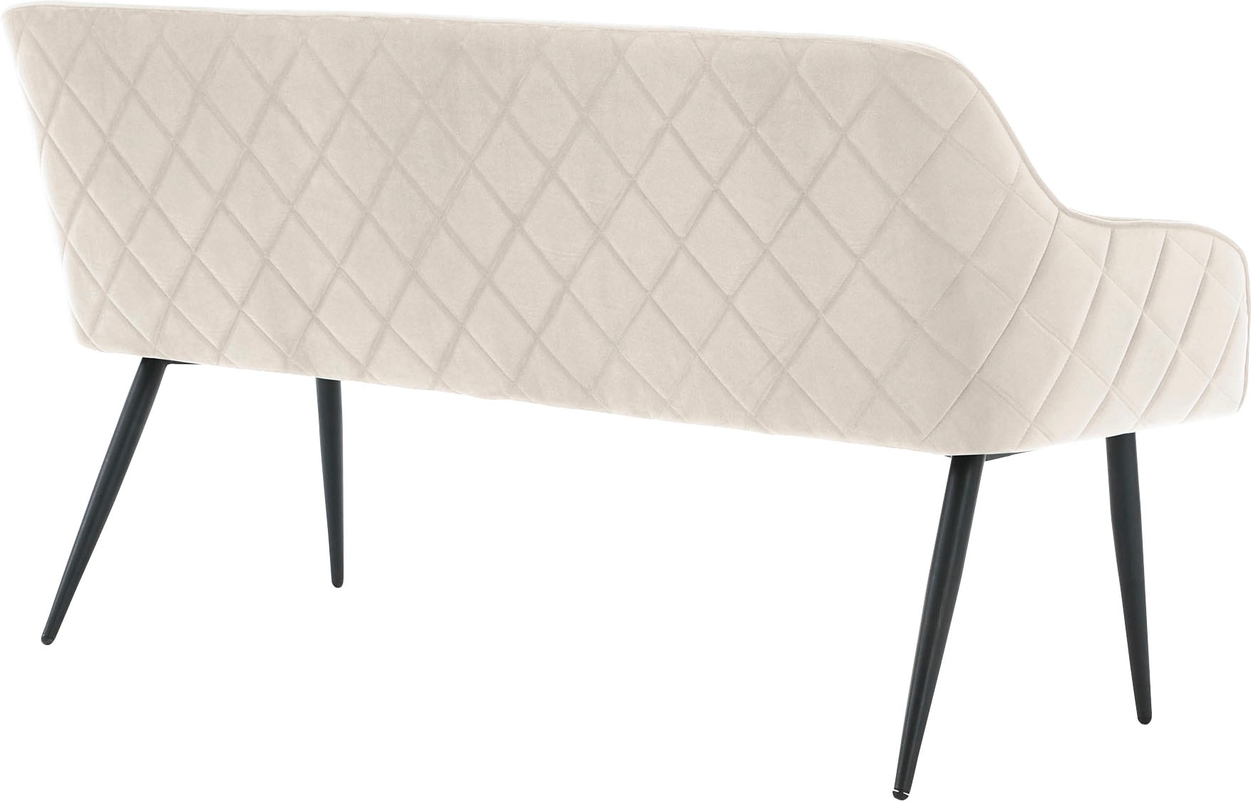 SalesFever Sitzbank »Komfortable Sitzbank« mit Armlehnen und Rückensteppung