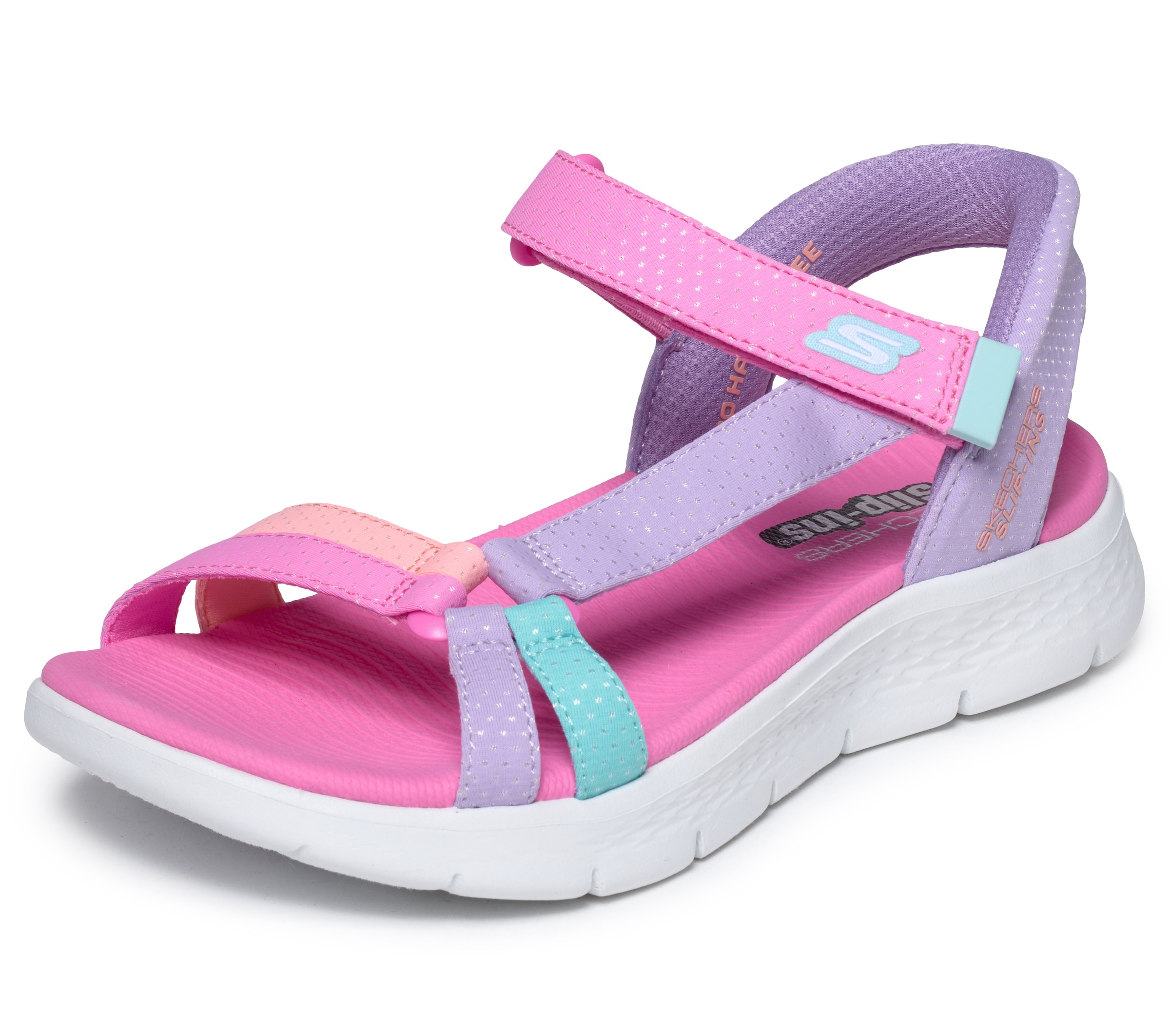 Image of Skechers Sandale "GO WALK FLEX SANDAL" Sommerschuh mit Klettverschluss, Grössenschablone zum Download
