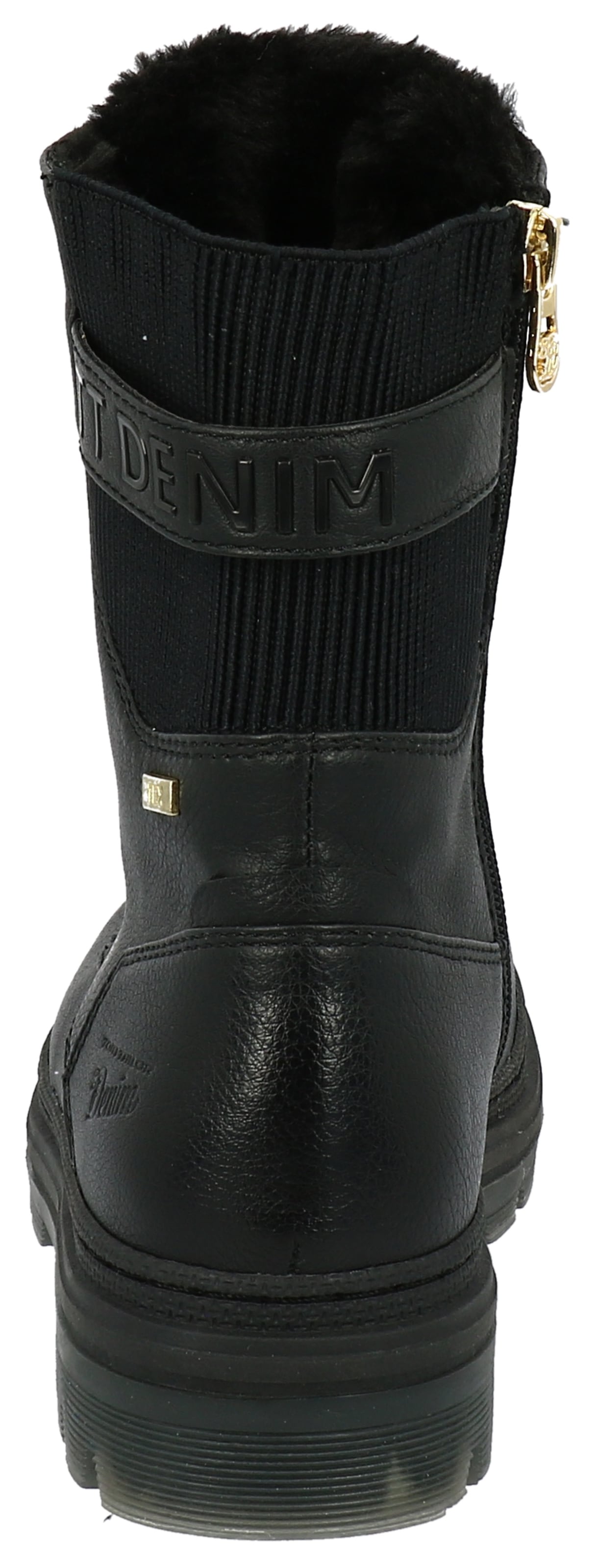 TOM TAILOR Bottines à lacets  Winterstiefel mit Logoprägung an der Ferse