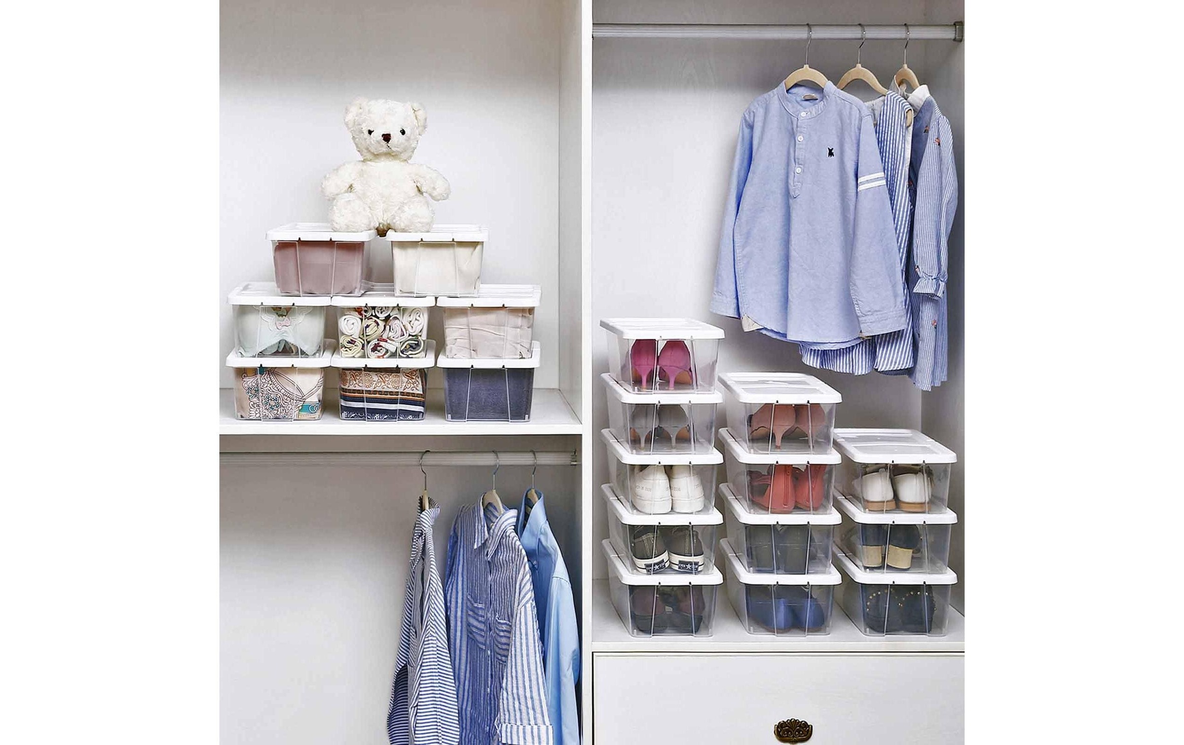 SONGMICS Boîte à chaussures »mit Deckel 12-teilig«