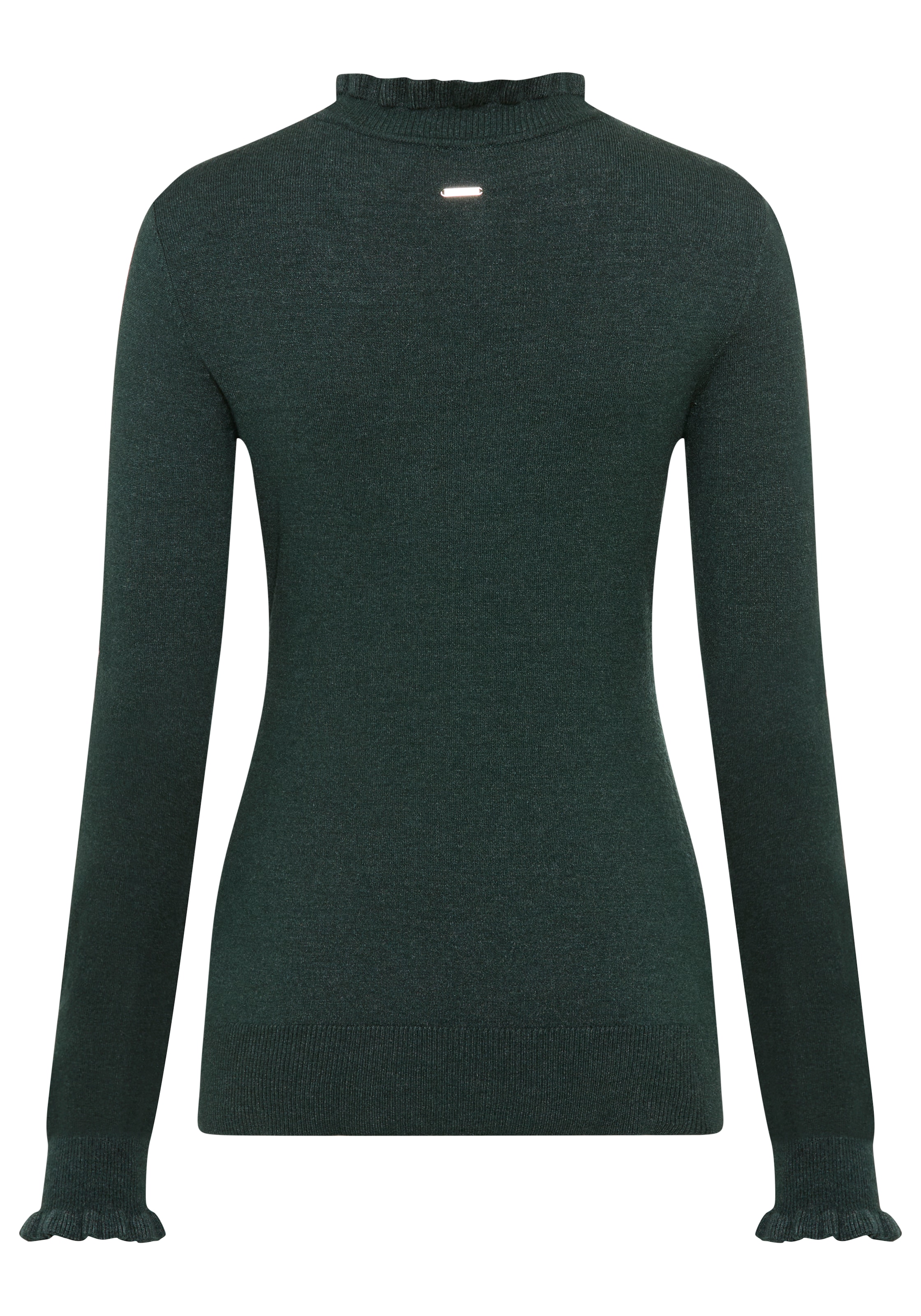 Laura Scott Stehkragenpullover, mit süssem Volant-Ausschnitt - NEUE KOLLEKTION