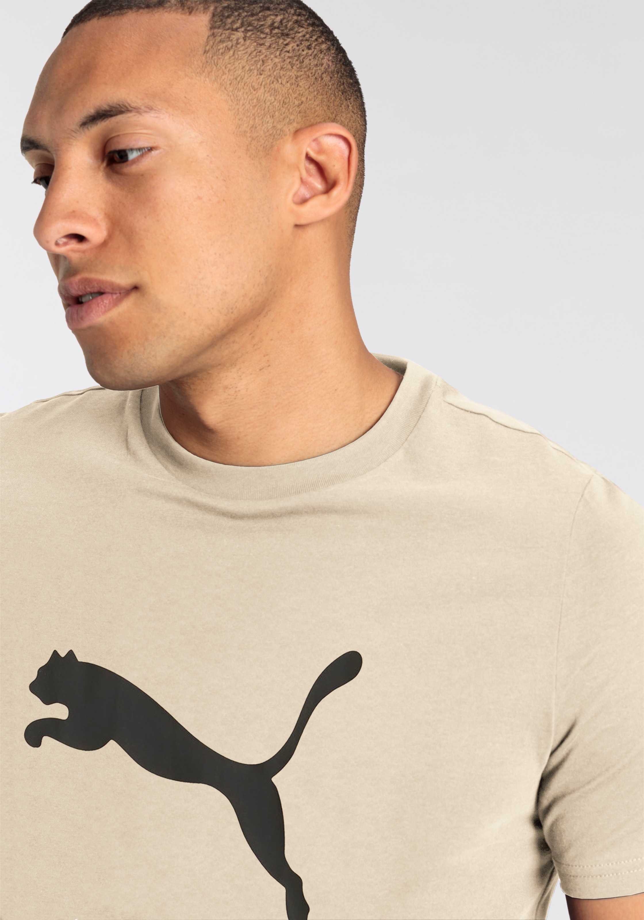 PUMA Trainingsshirt »TRAIN FAV HEATHER CAT TEE«