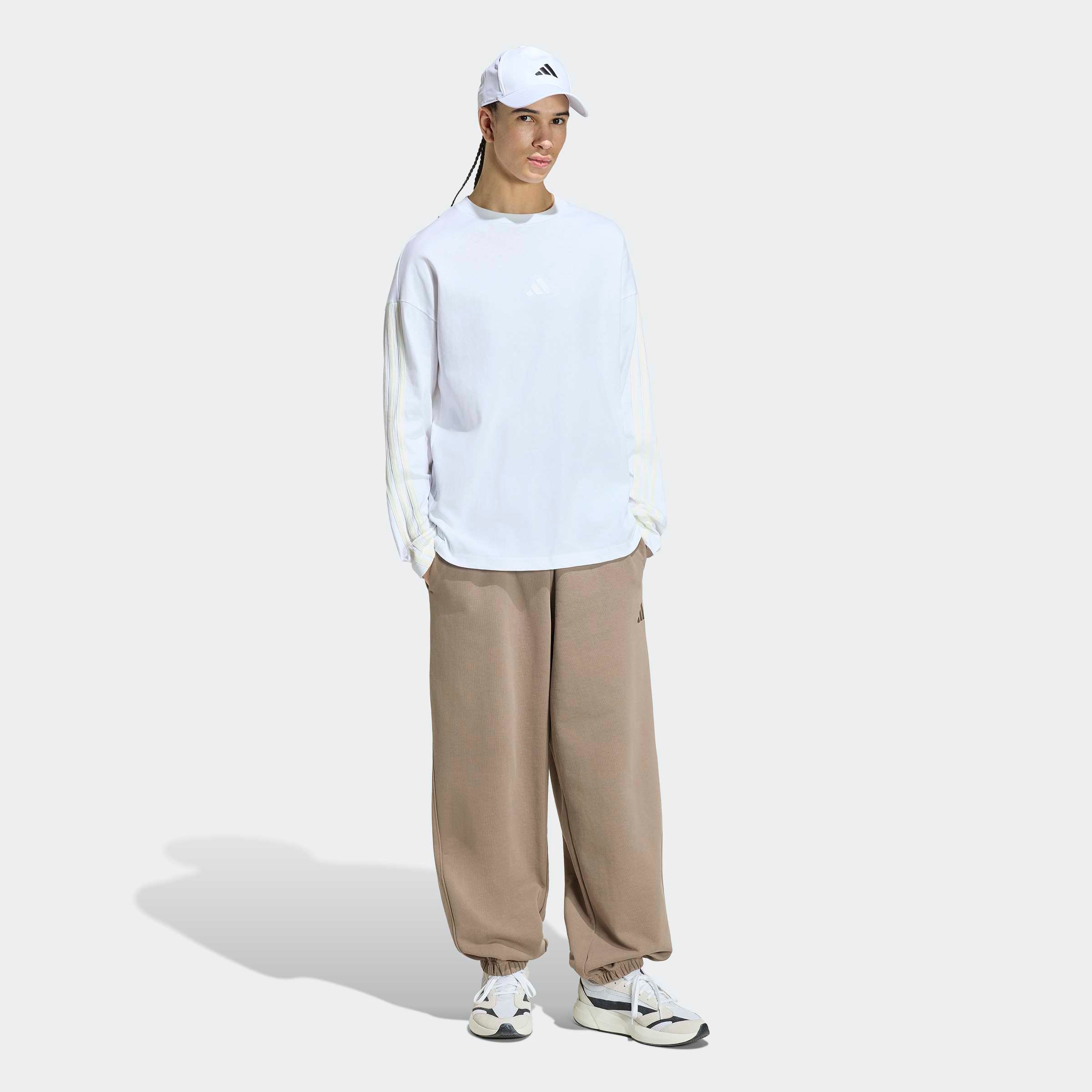 adidas Sportswear Langarmshirt »ADIDAS KIT 3-STREIFEN, LANGÄRMELIG«