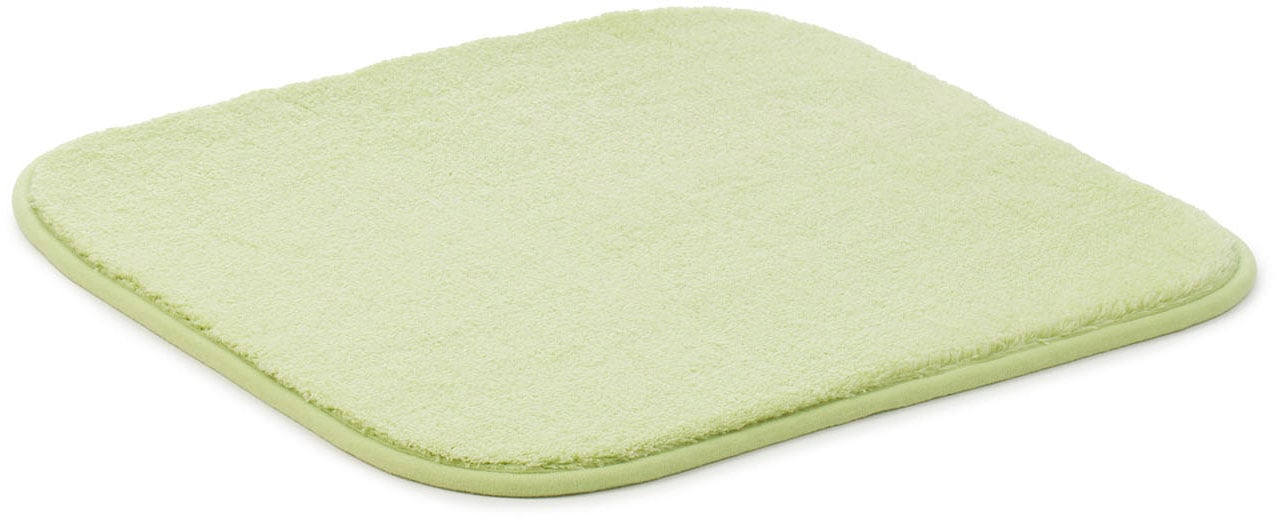 Gözze Badematte »Rio Premium« Höhe 18 mm rutschhemmend beschichtet fussbodenheizungsgeeignet | schnell trocknend Badteppich, Uni Farben, waschbar, rechteckig & rund erhältlich