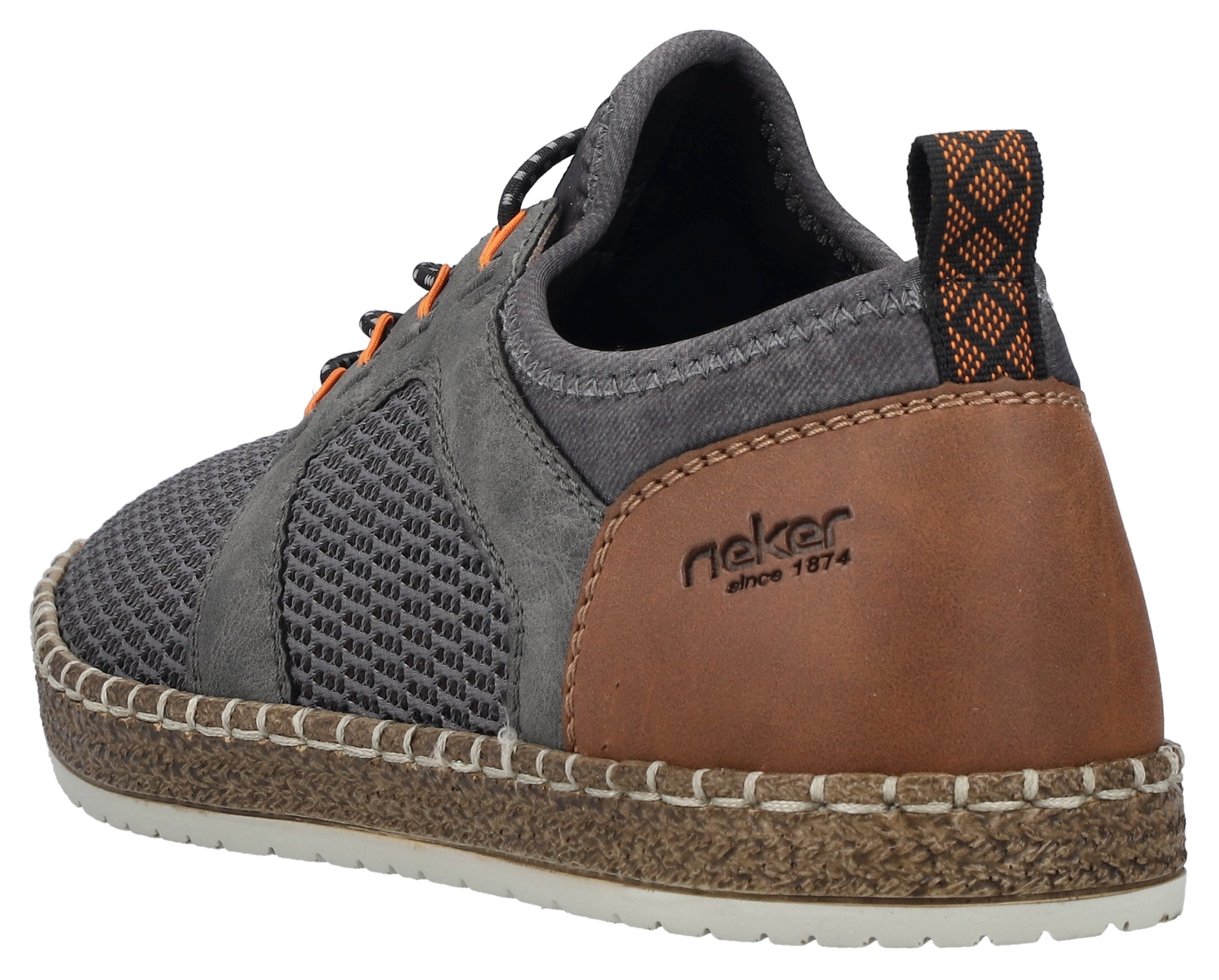 Rieker Baskets slip-on  Schlupfschuh, Slipper, Freizeitschuh, elastischer Einstieg, Gummizug