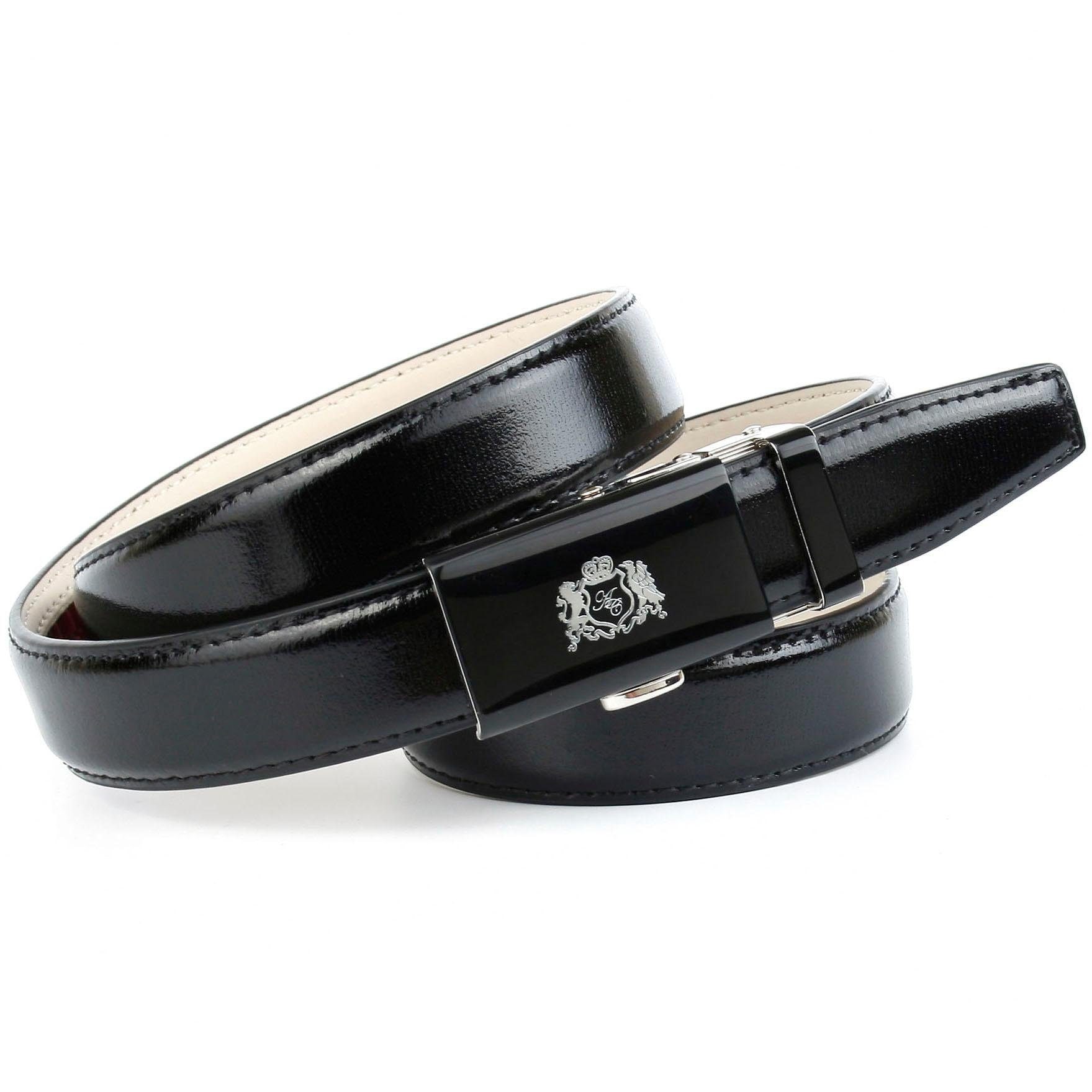 Image of Anthoni Crown Ledergürtel, mit filigraner Glas-Schliesse bei Ackermann Versand Schweiz