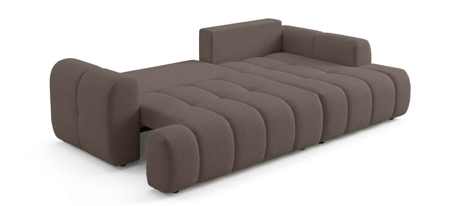 GOODproduct Ecksofa »LIOORA Schlafsofa mit Bettkasten, Breite 265 cm, Verlässliche Qualität« L-Form mit Bettfunktion und Bettkasten, Recamiere rechts/links