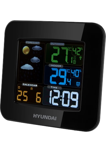 Wetterstation »Hyundai WS8446«, (mit Aussensensor)