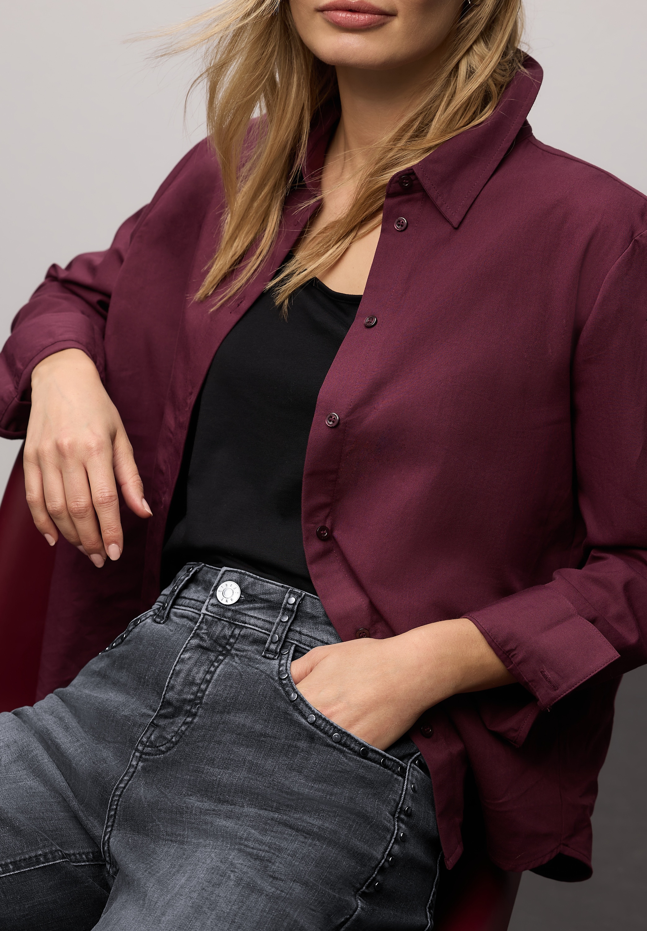 STREET ONE Jeans large »Style Wideleg«
