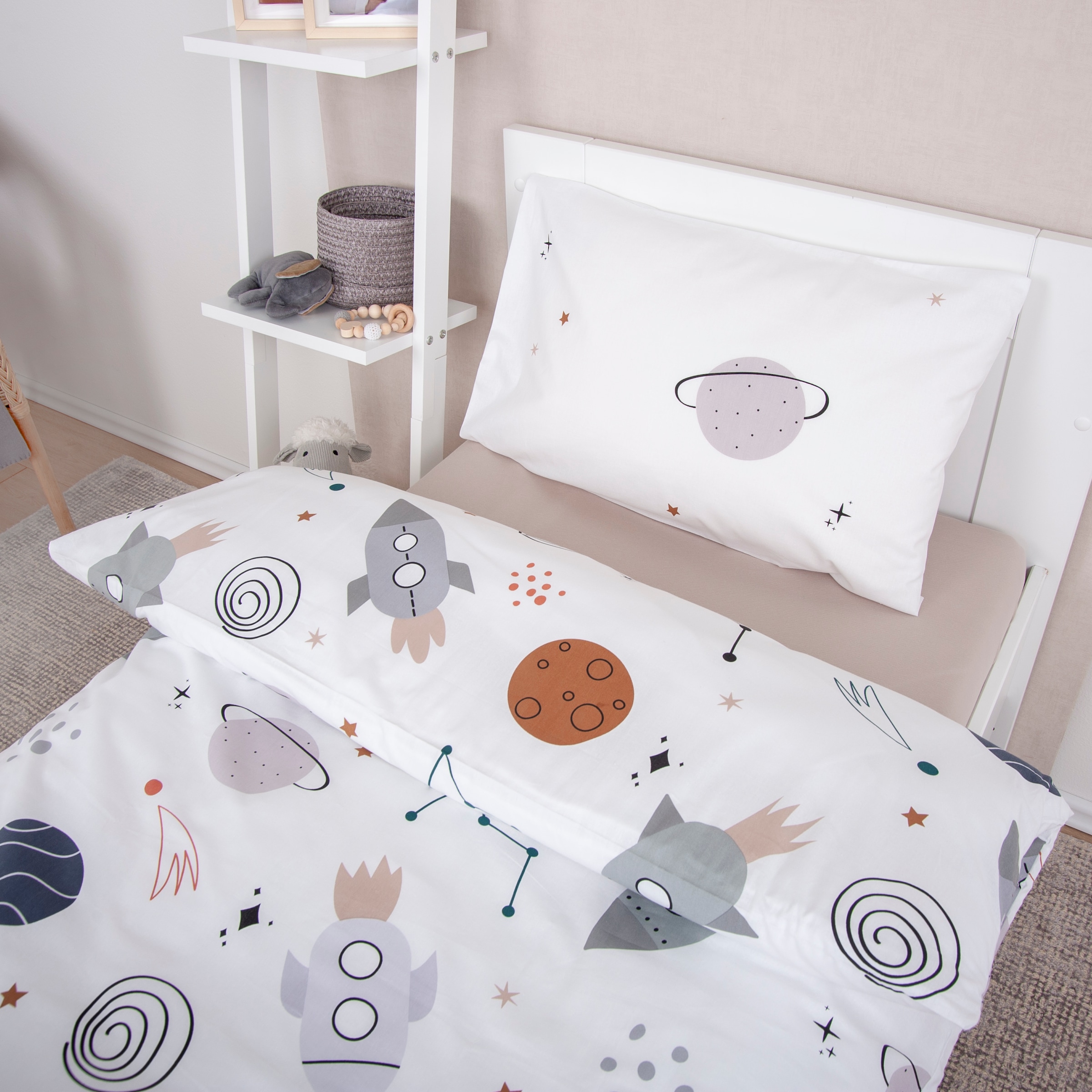 Baby Best Babybettwäsche »BabyBest Weltall« 2 Stk.