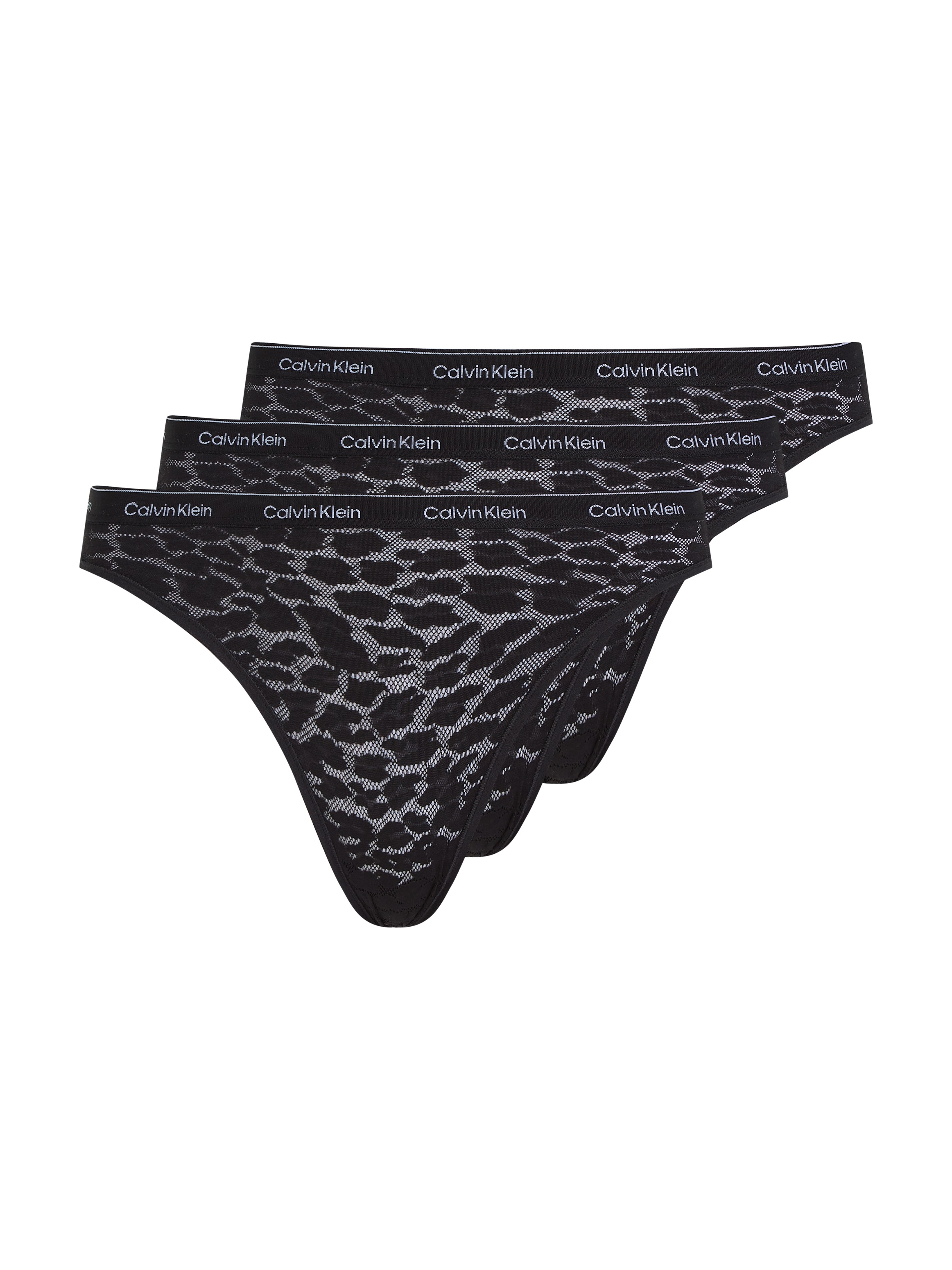 Image of Calvin Klein Underwear Bikinislip "3 PACK BIKINI (LOW-RISE)" Packung, 3er-Pack, 3 Stk. mit CK-Logo am Bund