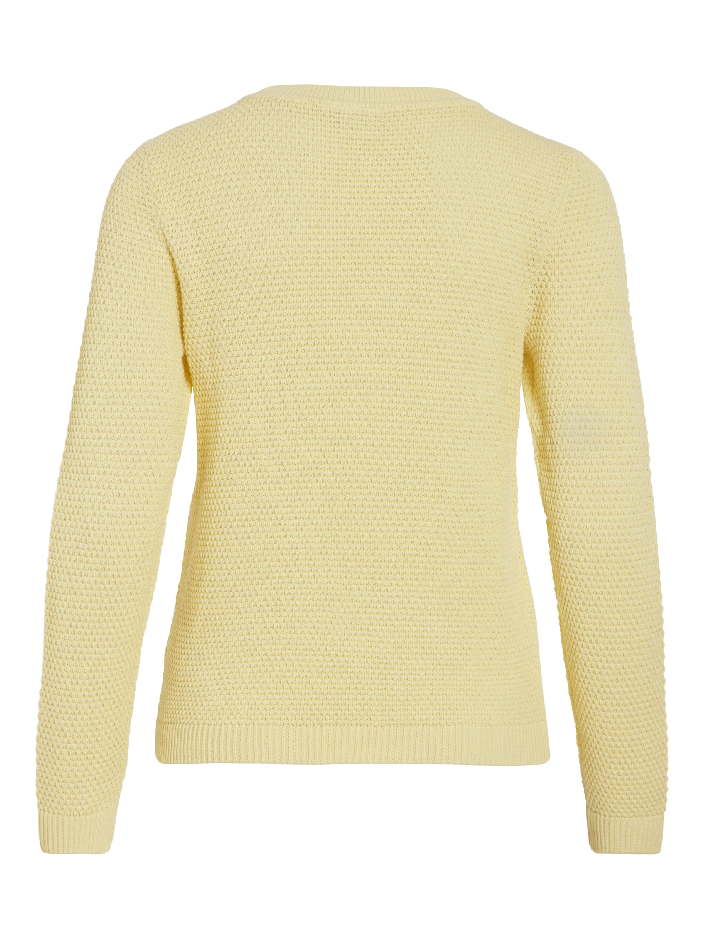 Vila Pull à col rond »VIDALO O-NECK L/S KNIT TOP- NOOS« coton, coupe régulière