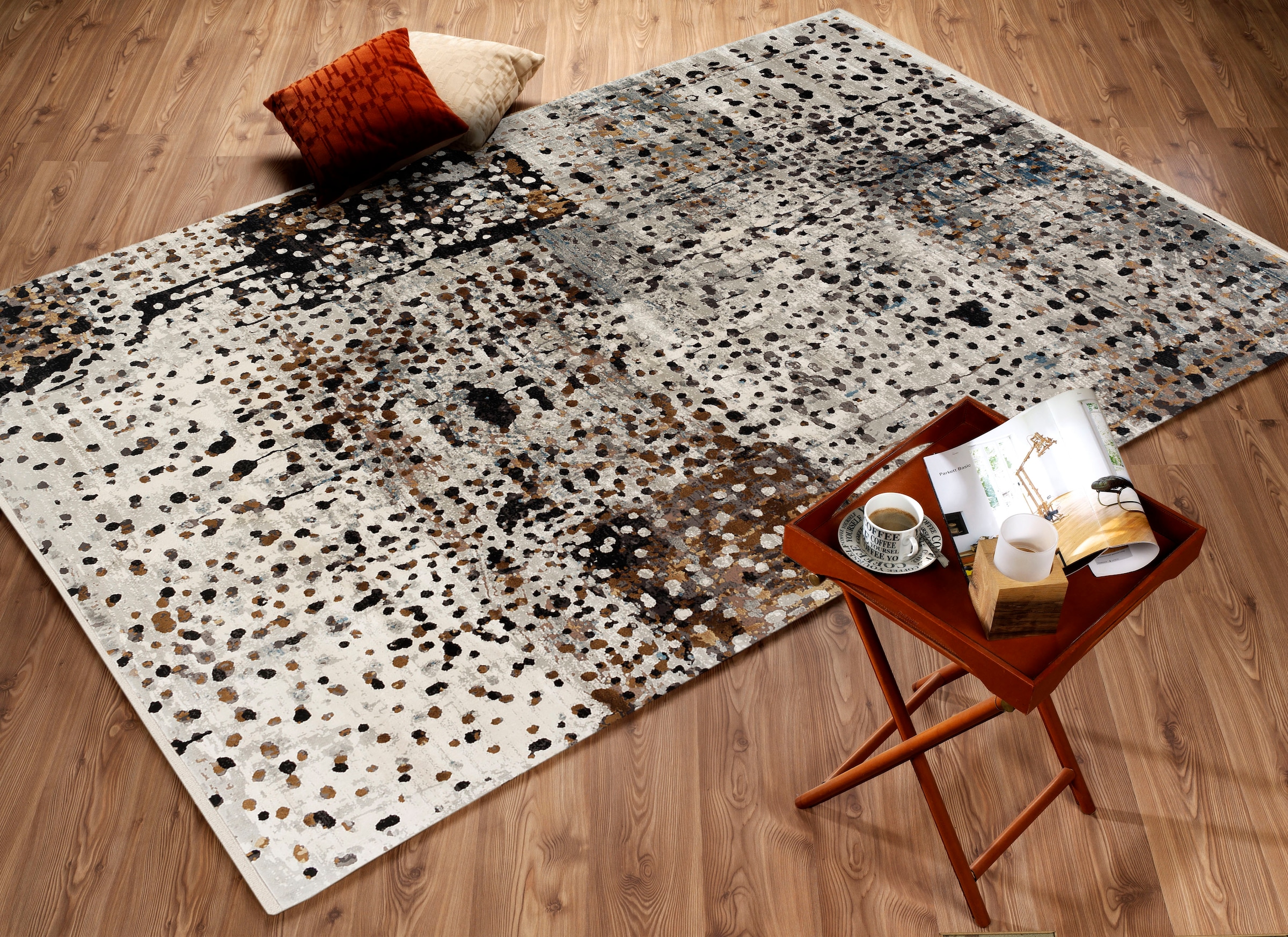 Musterring Teppich »COLORADO POINT«, rechteckig, 5 mm Höhe, exclusive MUSTERRING DELUXE COLLECTION hochwertig gekettelt Fransen