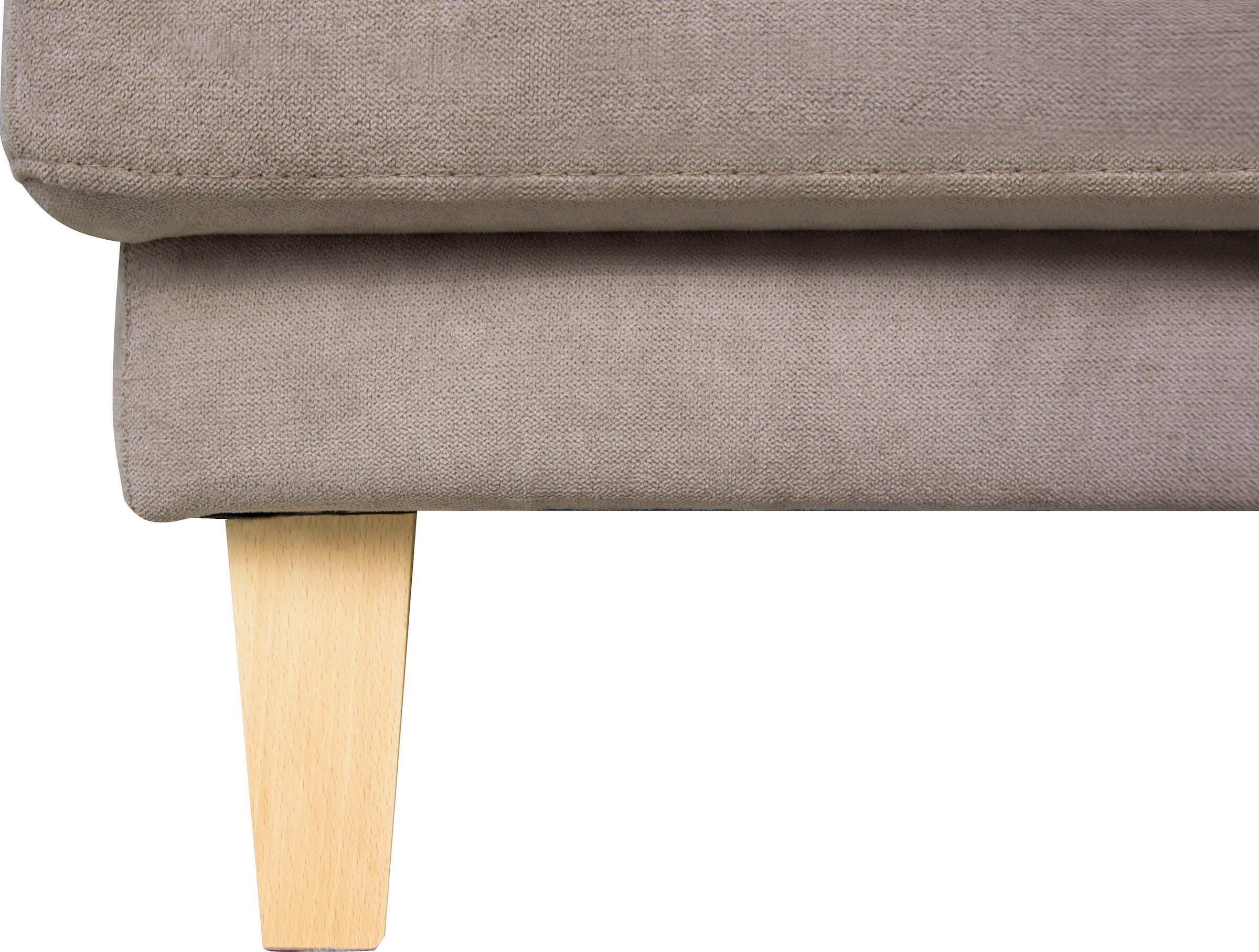 Home affaire Paysage de salon »TRIPLO U-Form wahlweise mit Schlaffunktion, B/T/H: 310/192/90 cm« Schlafsofa, auch mit Bettkasten, Steppung im Rückenkissen