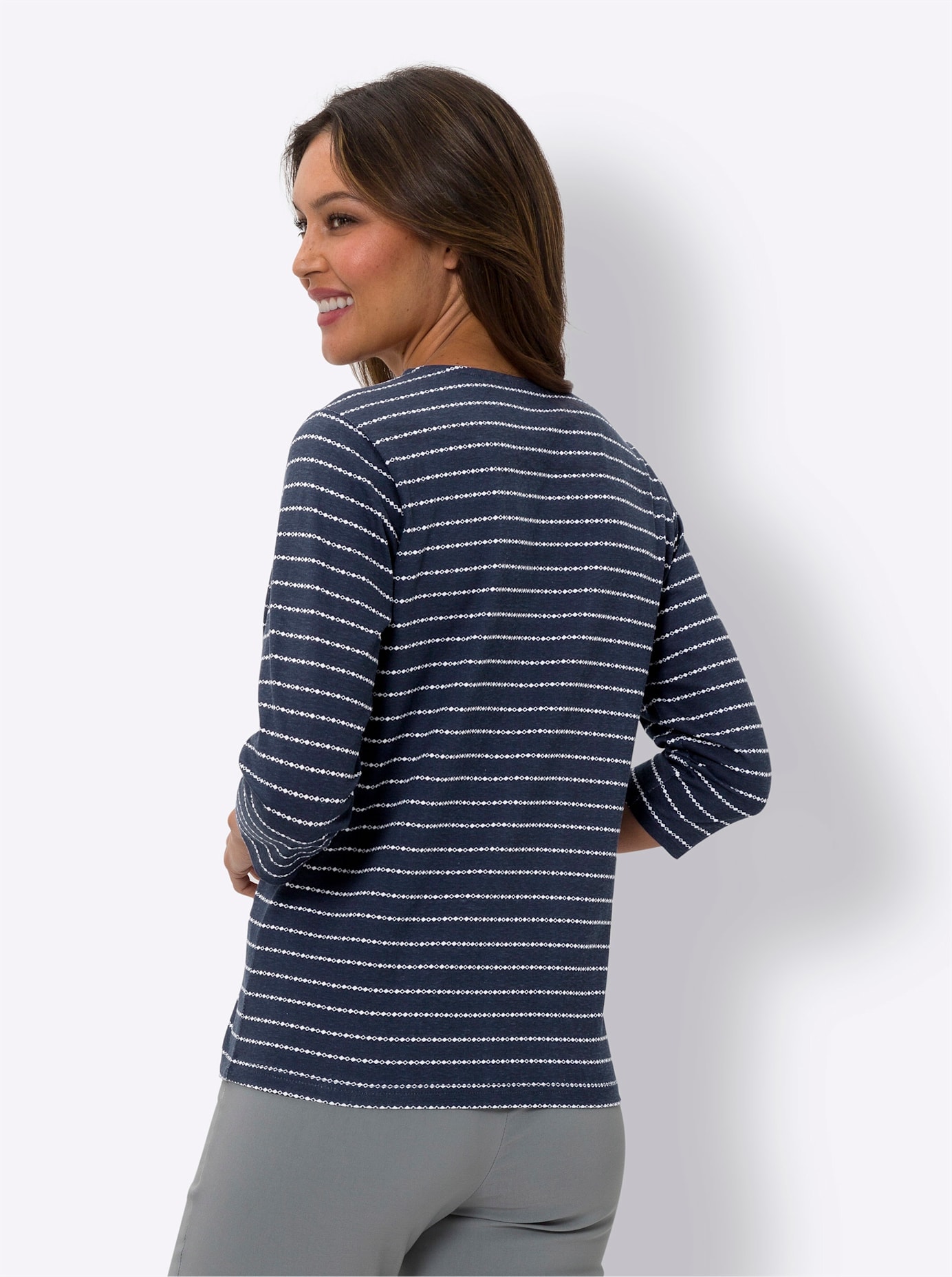 Classic Basics Shirt à col rond »Rundhals-Shirt« 1 cuis