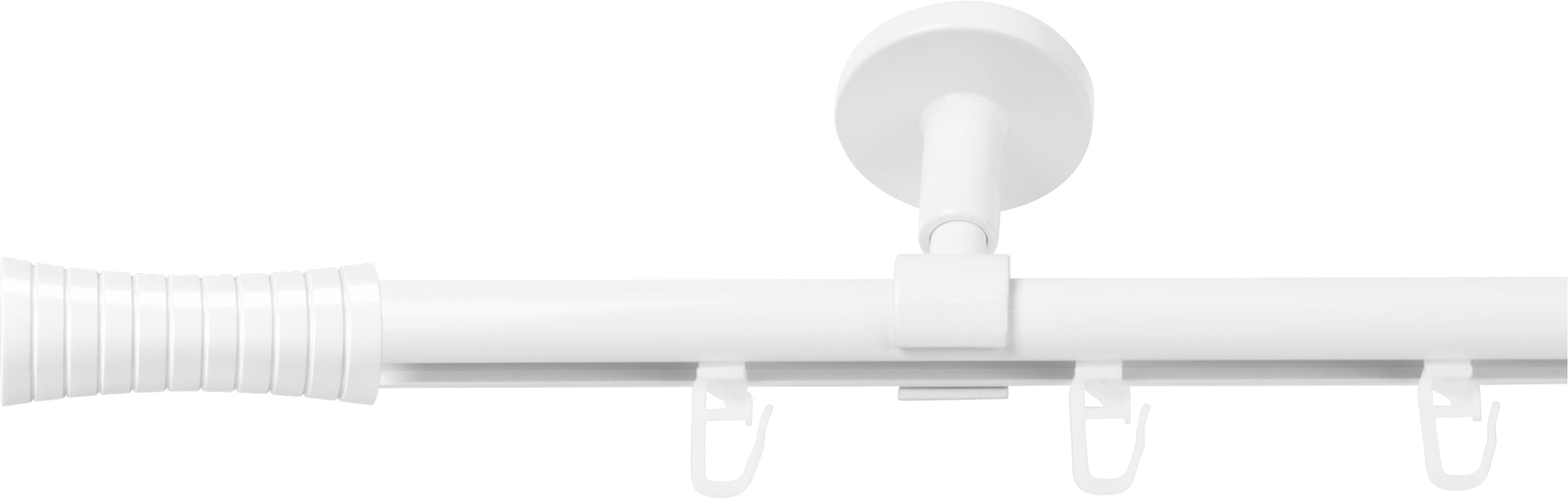 SN DECO GROUP Gardinenstange »Gardinenstange Innenlauf Nancy Ø 19 mm, 1-läufig, Fixmass, verschraubt« Ø 19 mm Fixmass;kürzbar