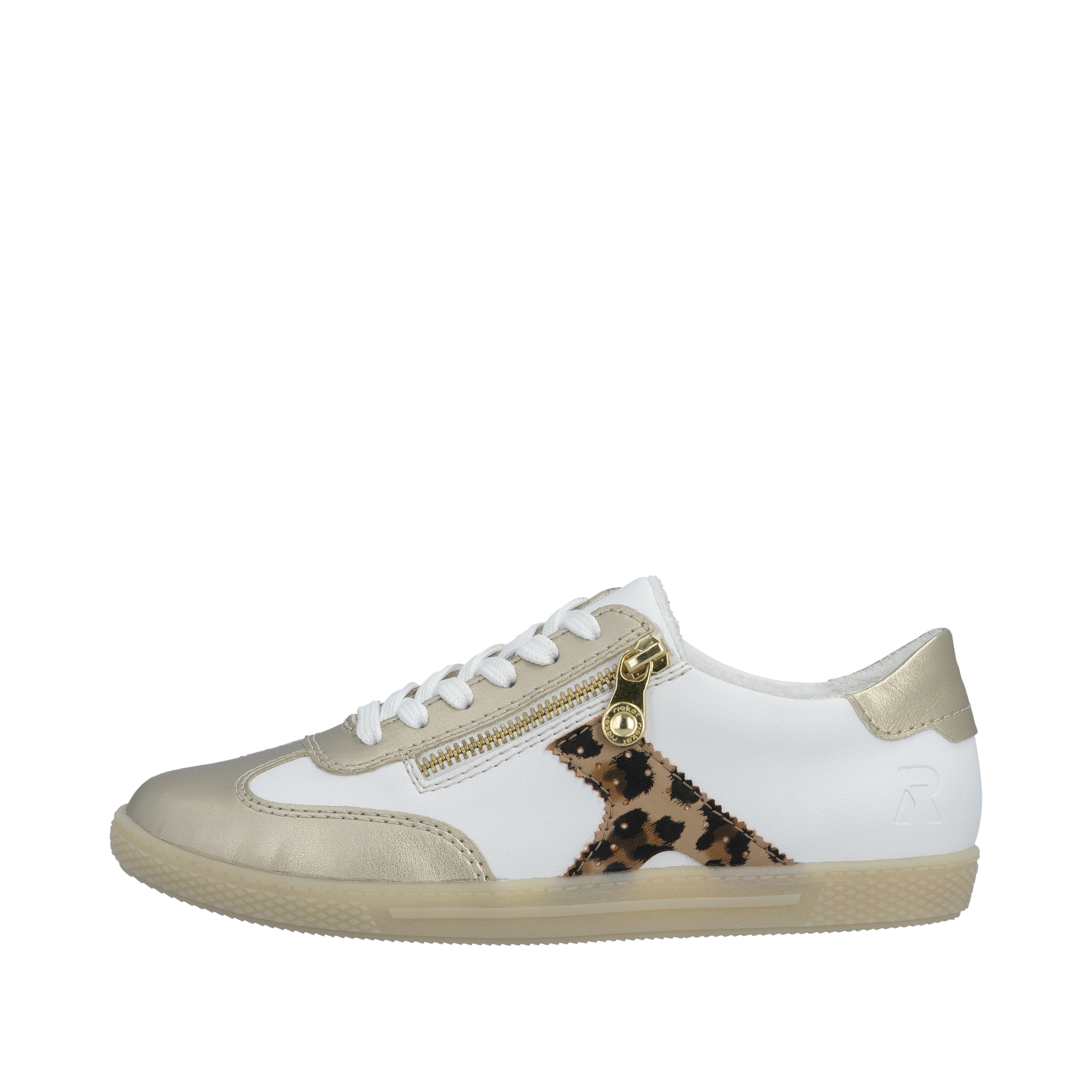 Rieker Sneakers  Chaussure basse, chaussure de loisirs, chaussure à lacets avec fermeture éclair