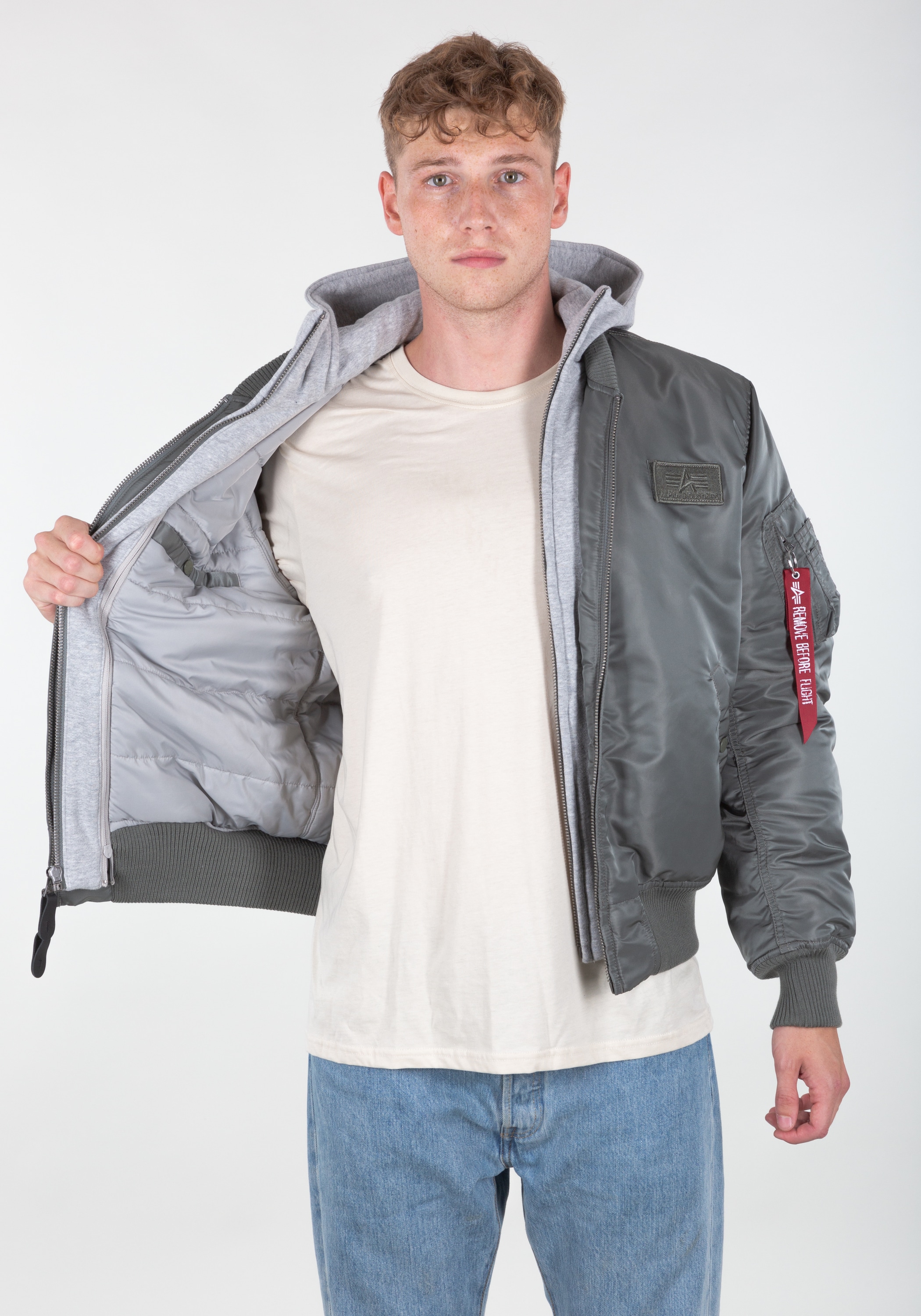 Alpha Industries Bomberjacke »Alpha Industries Men - Bomber Jackets MA-1 D-Tec«