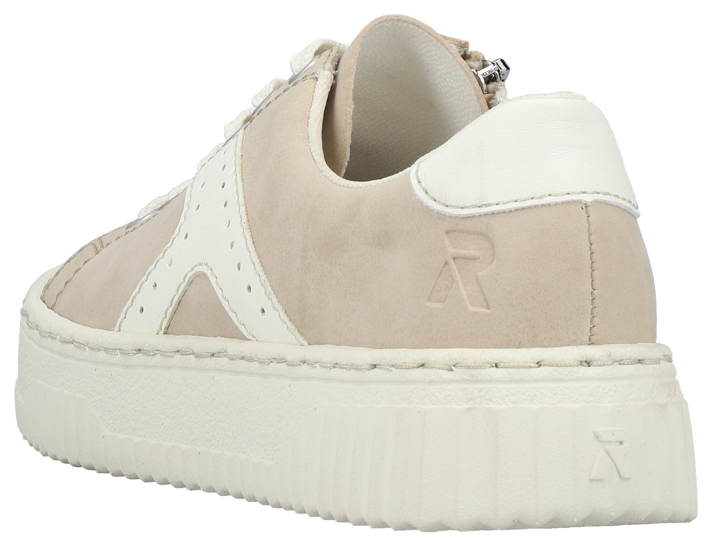 Rieker Baskets à plateforme  chaussure à lacets, chaussure basse, sneaker décontracté avec semelle plateforme mode