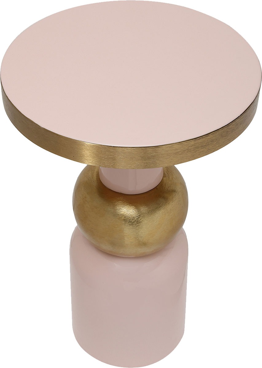 Kayoom Beistelltisch »Art Deco 2125, Beistelltisch aus Eisen, dekoratives Design«, (1 St.), Handarbeit, lackierter Tisch mit Metalleffekten, dekorativ