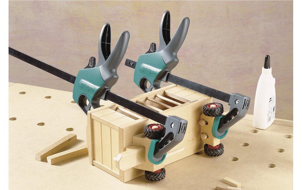 Wolfcraft Schraubzwinge »75-300 Einhandzwinge«