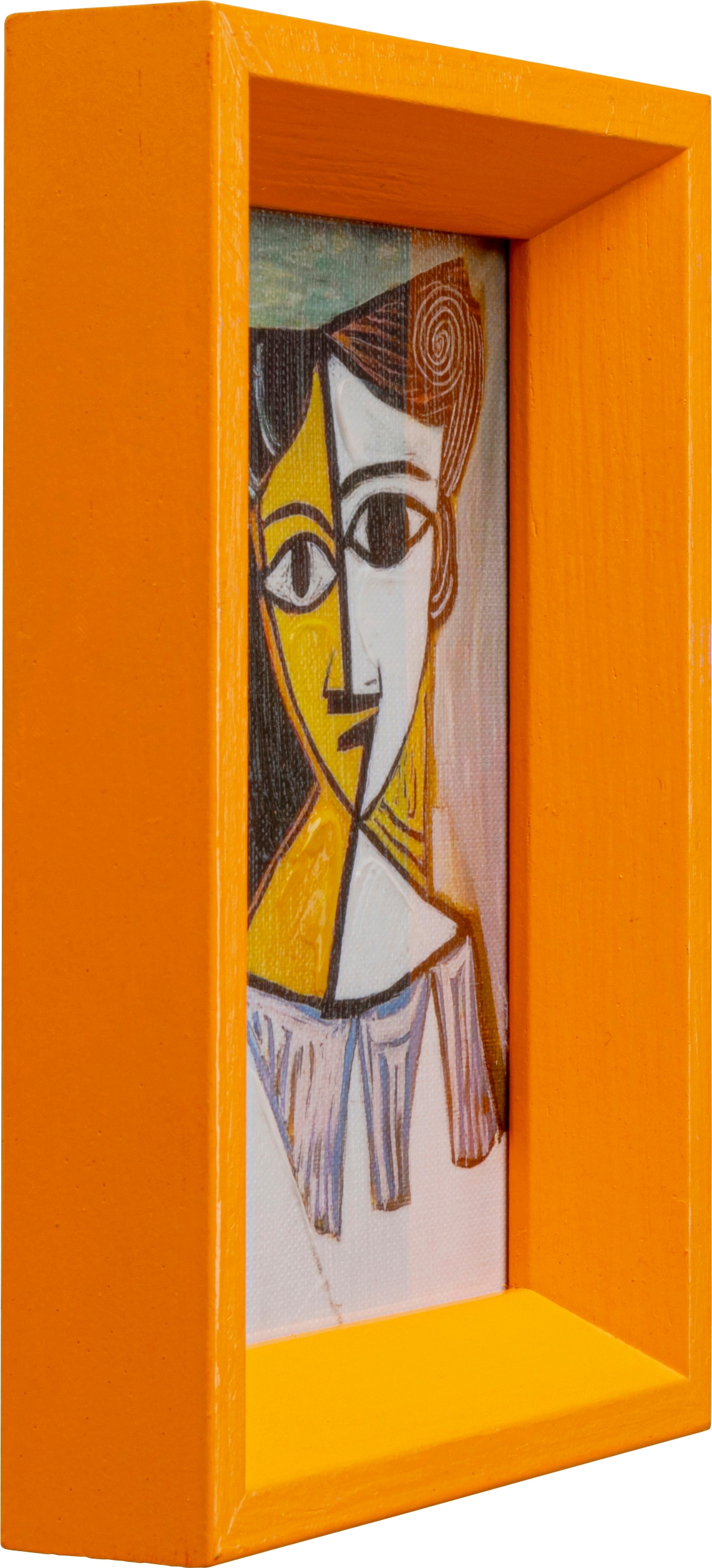 Kare Design Tableau avec cadre »Gerahmtes Bild Portrait Cubism 13x18cm« Ensemble, 3, 3 cuis tlg.
