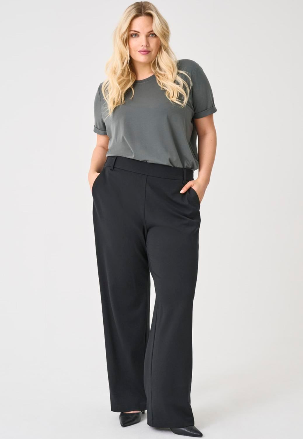 ONLY CARMAKOMA Anzughose »CARGOLDTRASH LIFE MW STRAIGHT PANT NOOS«, #CARGOLDTRASH