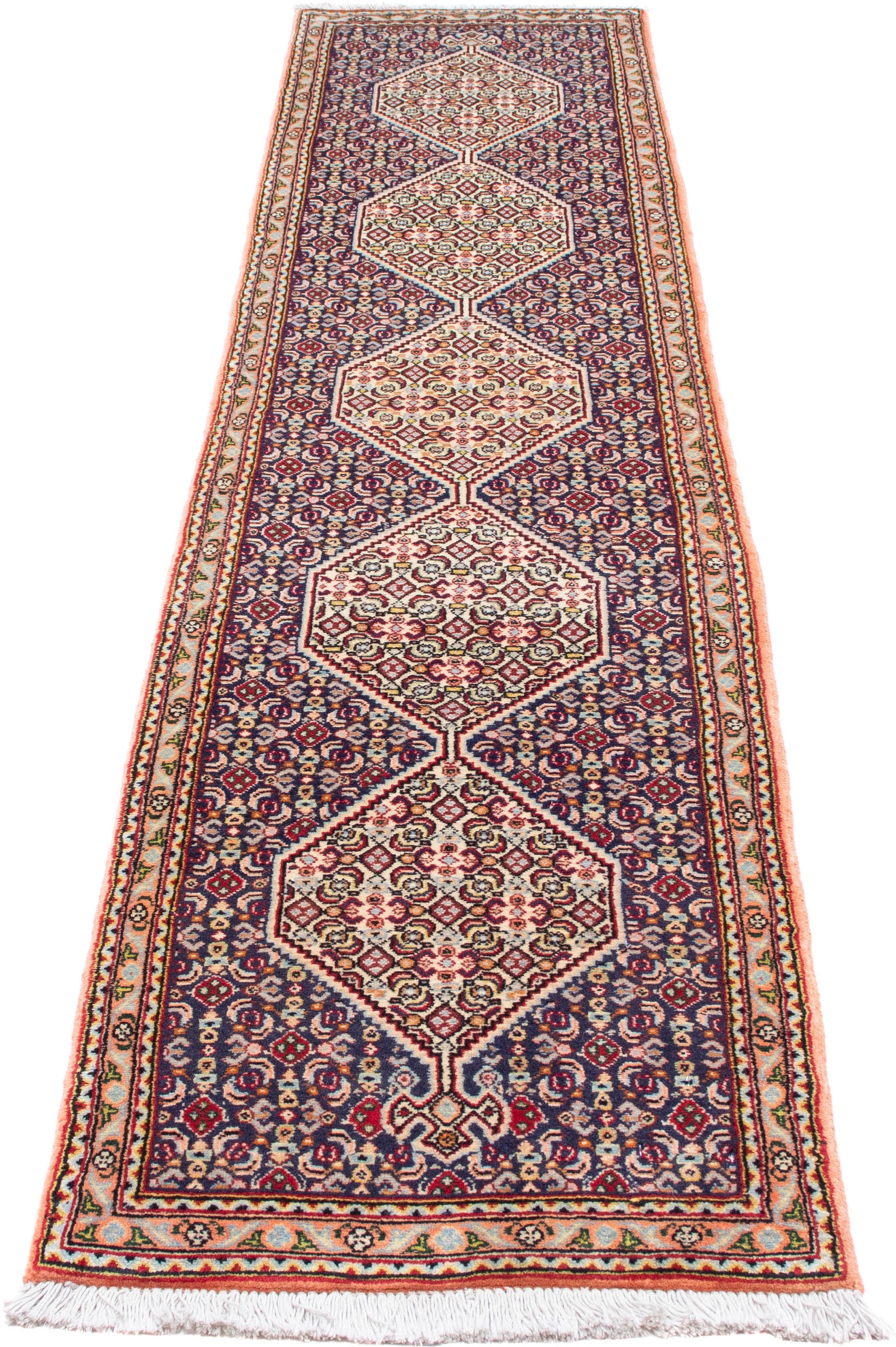 Image of morgenland Orientteppich »Perser - Classic - 249 x 50 cm - mehrfarbig«, rechteckig, 15 mm Höhe, Wohnzimmer, Handgeknüpft, Einzelstück mit Zertifikat bei Ackermann Versand Schweiz