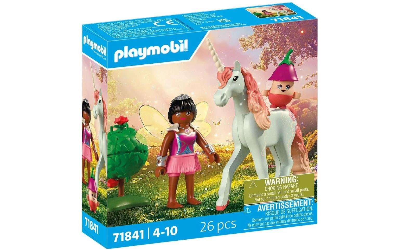 Playmobil® Jeu de construction »Sammeleinhorn, Himmelsrose mit Fee (71841), Princess Magic«