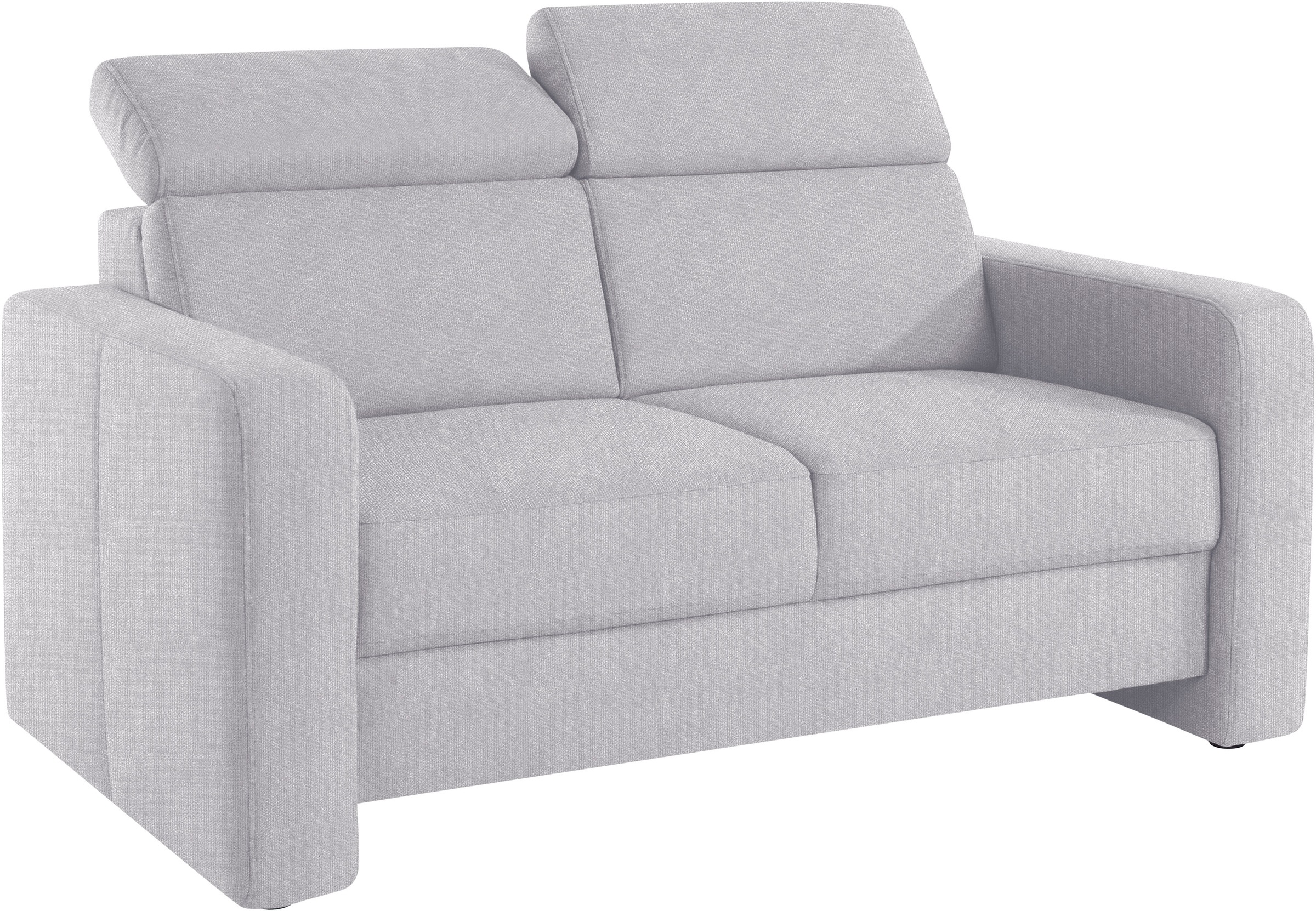 sit&more 2-Sitzer »Bologna«, inklusive Kopfteilverstellung und Federkern