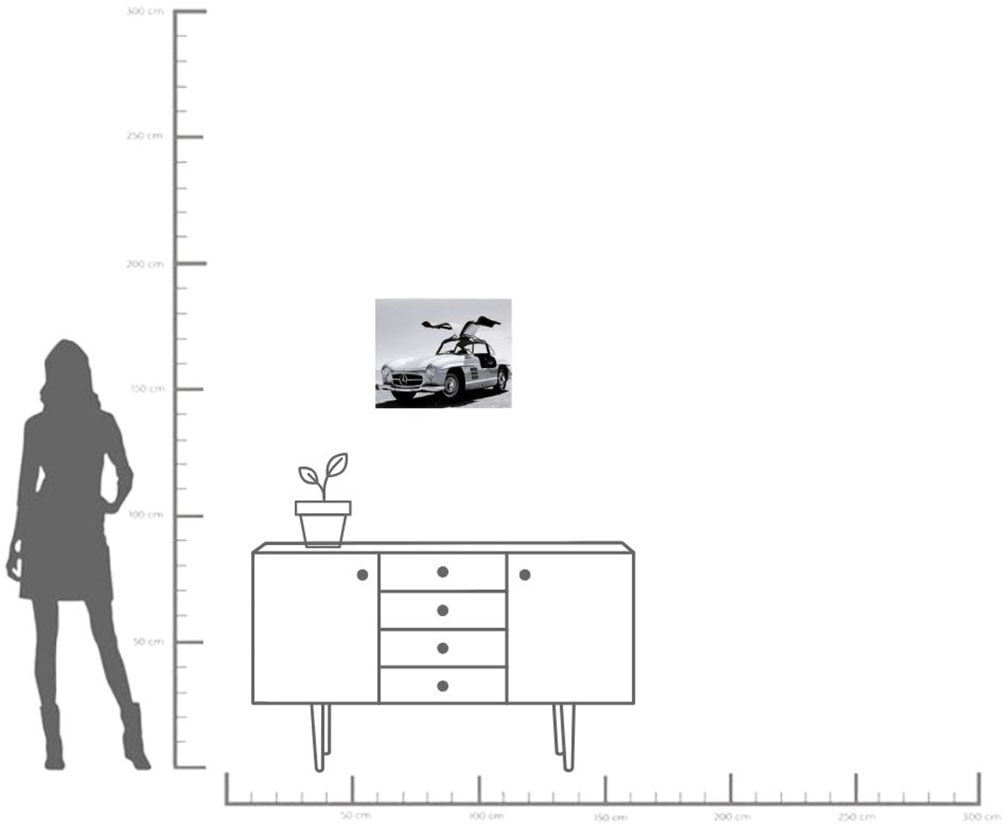 Kare Design Tableau en verre »Automotive Beauty 40x50cm« 1, 