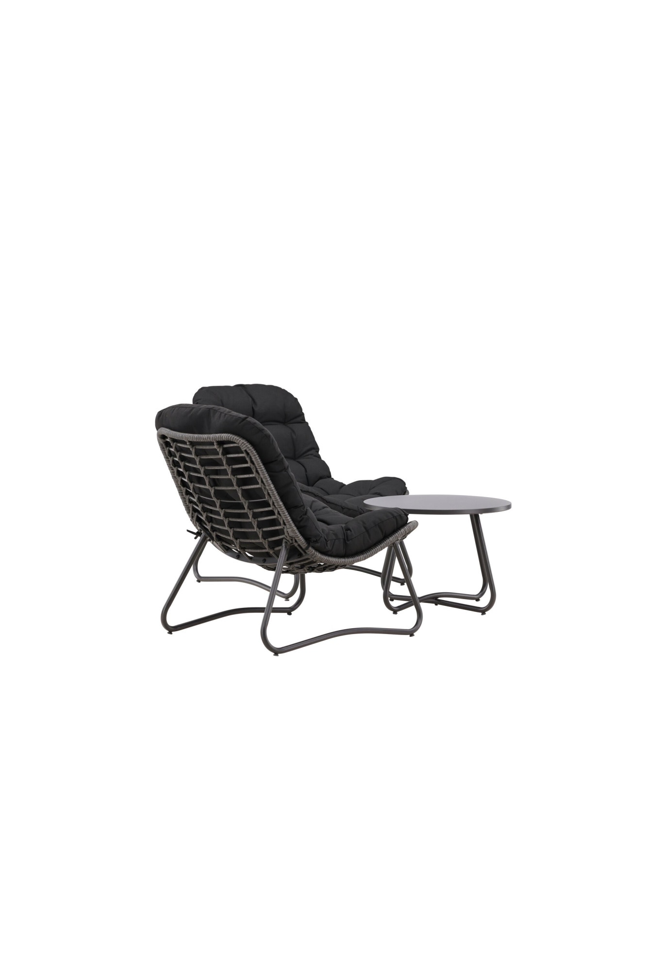 Venture Home Gartenlounge-Set »Cala, grosszügiges Outdoor-Set für hohen Sitzkomfort« 3 tlg. Loungemöbel rund, Stoffbezug, angenehm, weich