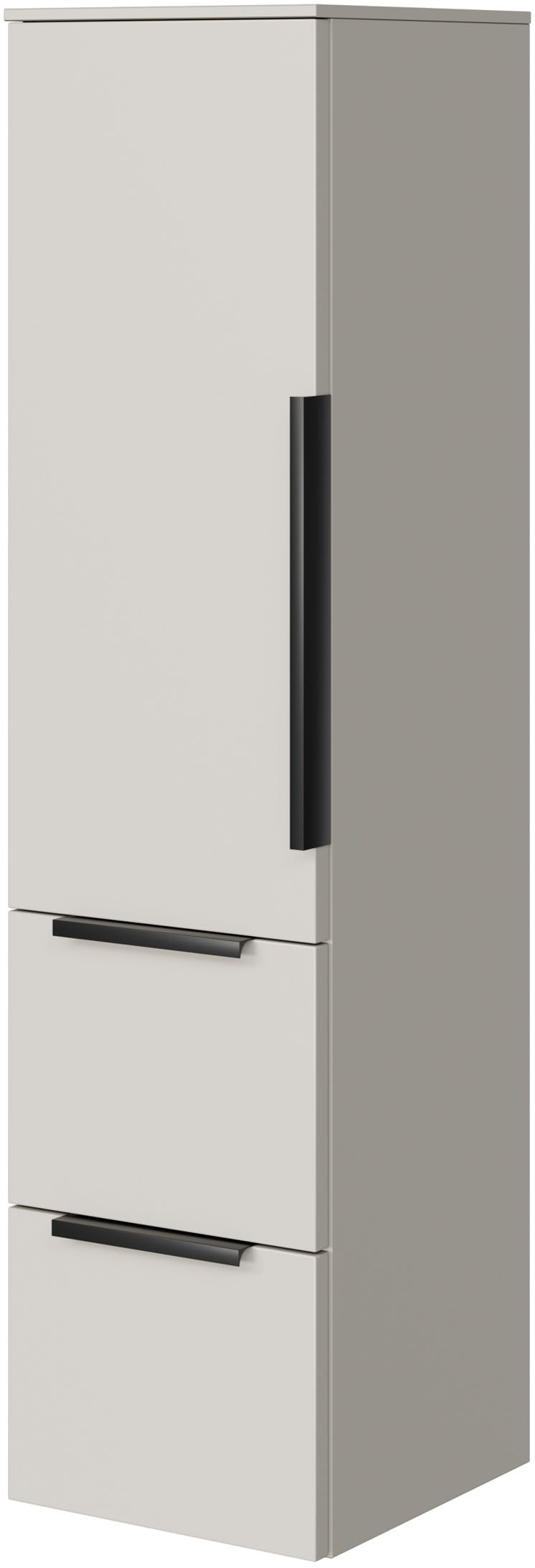 Image of Saphir Midischrank "1 Drehtür und zwei Auszüge mit Soft-Close" 1 Stk. tlg.