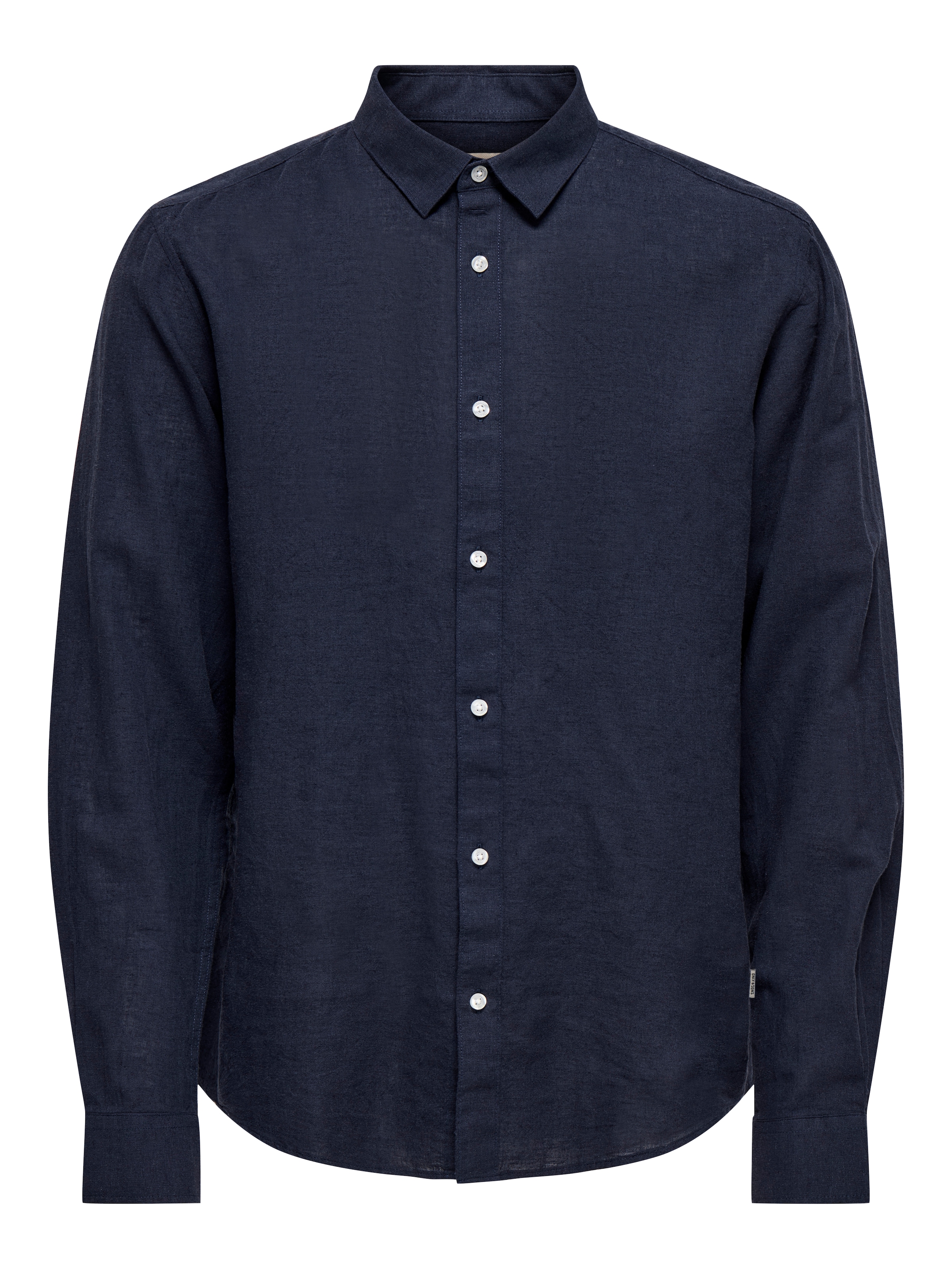 ONLY & SONS Langarmhemd »ONSCAIDEN LS SOLID LINEN SHIRT NOOS«