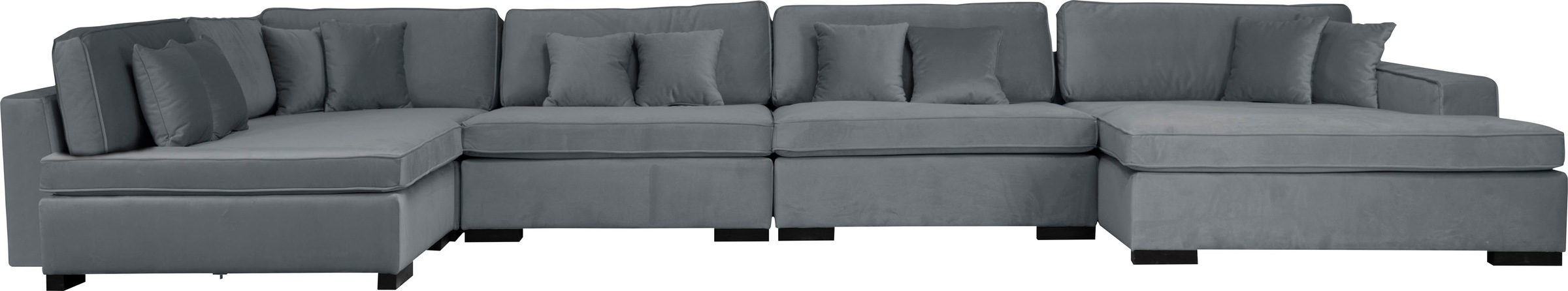 Guido Maria Kretschmer Home&Living Wohnlandschaft »Skara XXL U-Form«, Lounge-Sofa XXL mit Federkern-Polsterung, in vielen Bezugsvarianten