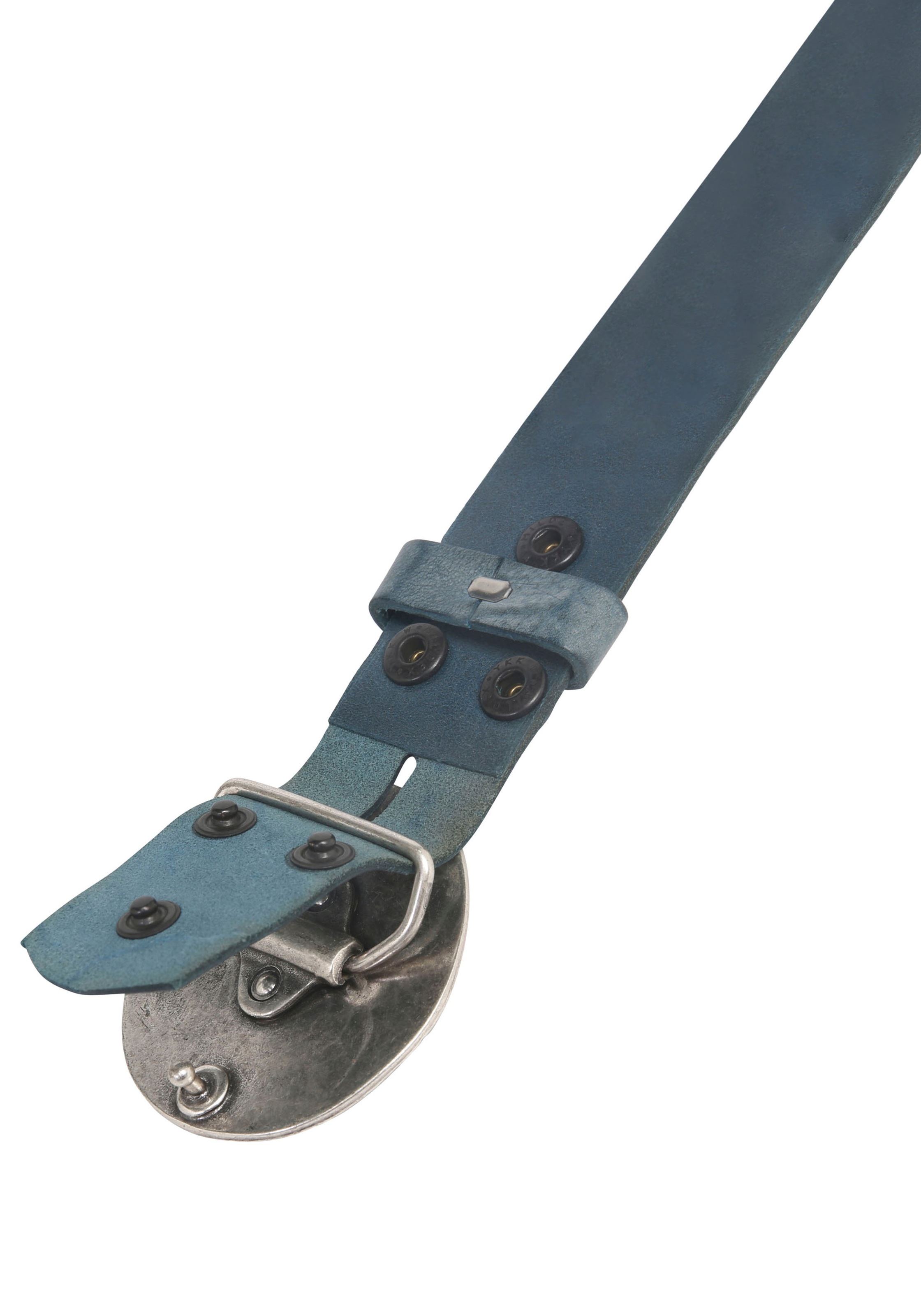 Rettungsring Gürtel Ledergürtel mit austauschbarer Schliesse »Noppen Rund«