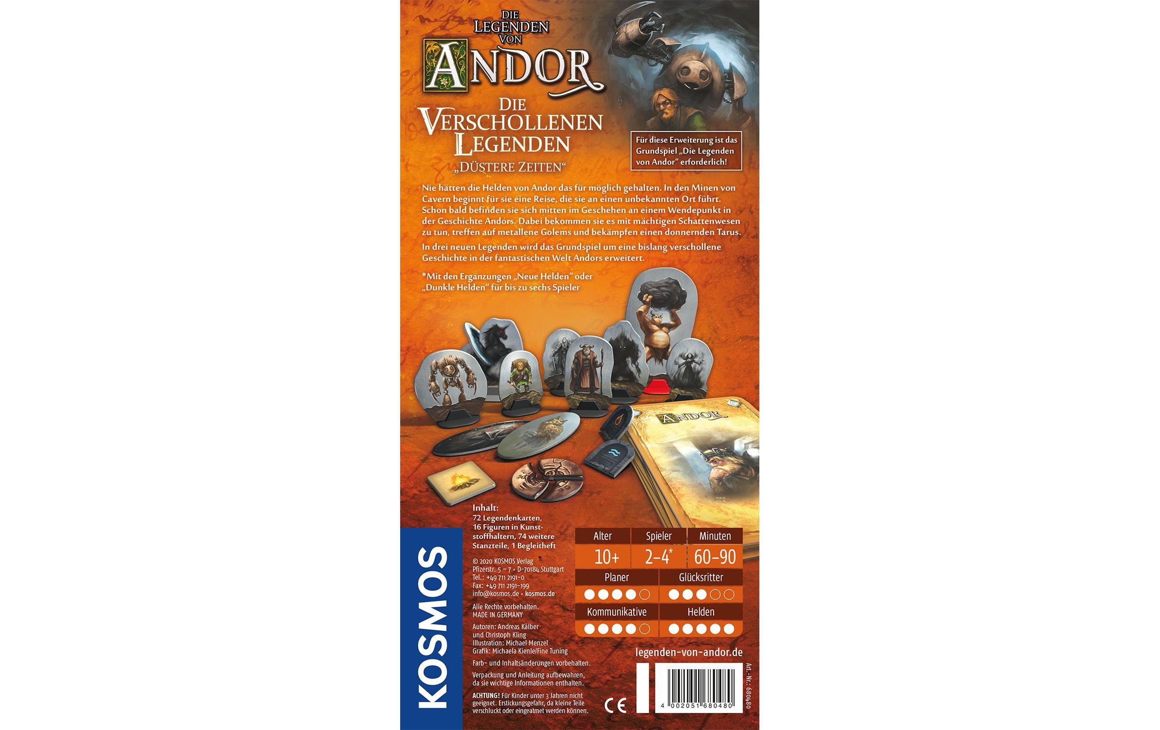 Kosmos Spiel »Andor: Verschollen«